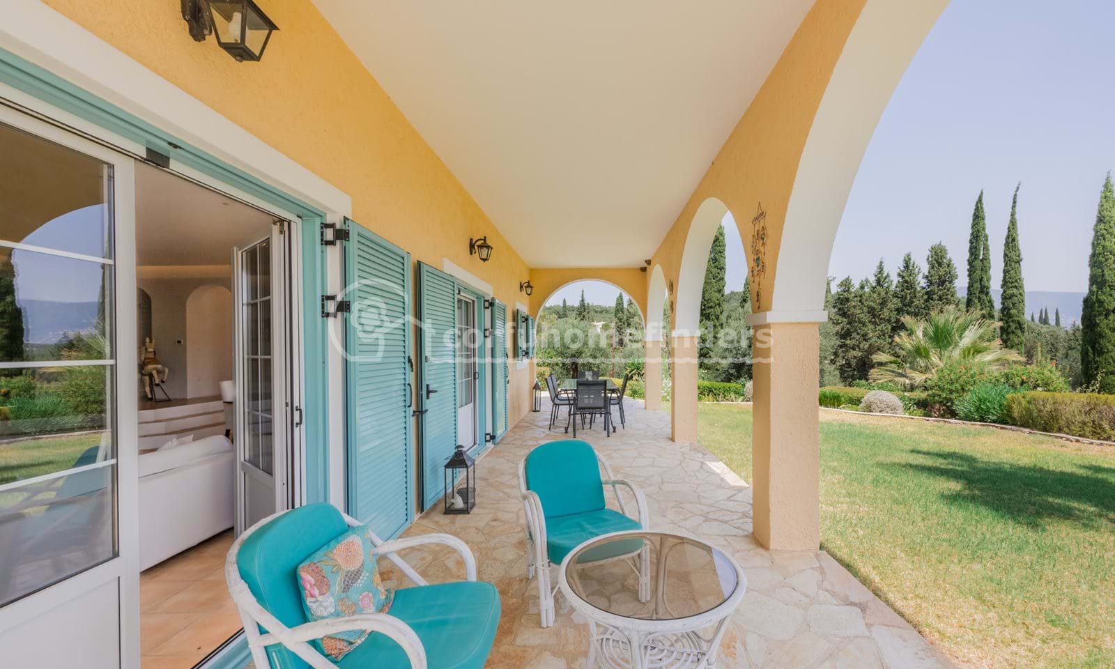 Listing photograph 8 of 28 of the house in Poulades, published by Corfu Home Finders.