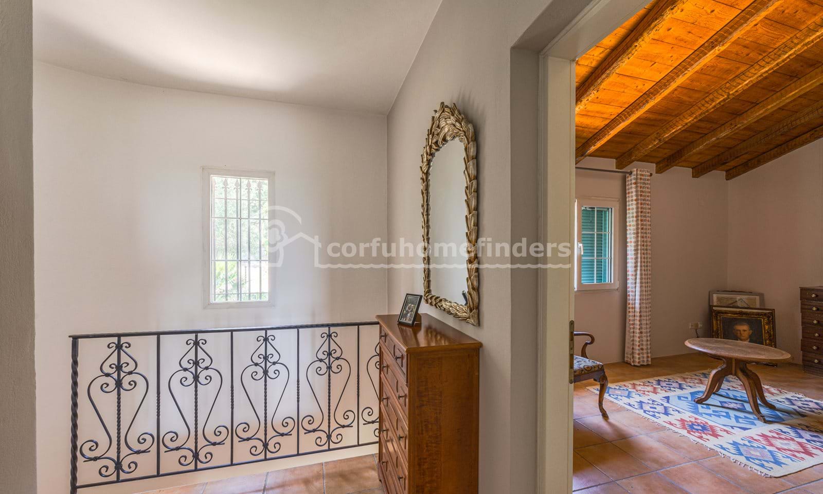 Listing photograph 15 of 28 of the house in Poulades, published by Corfu Home Finders.