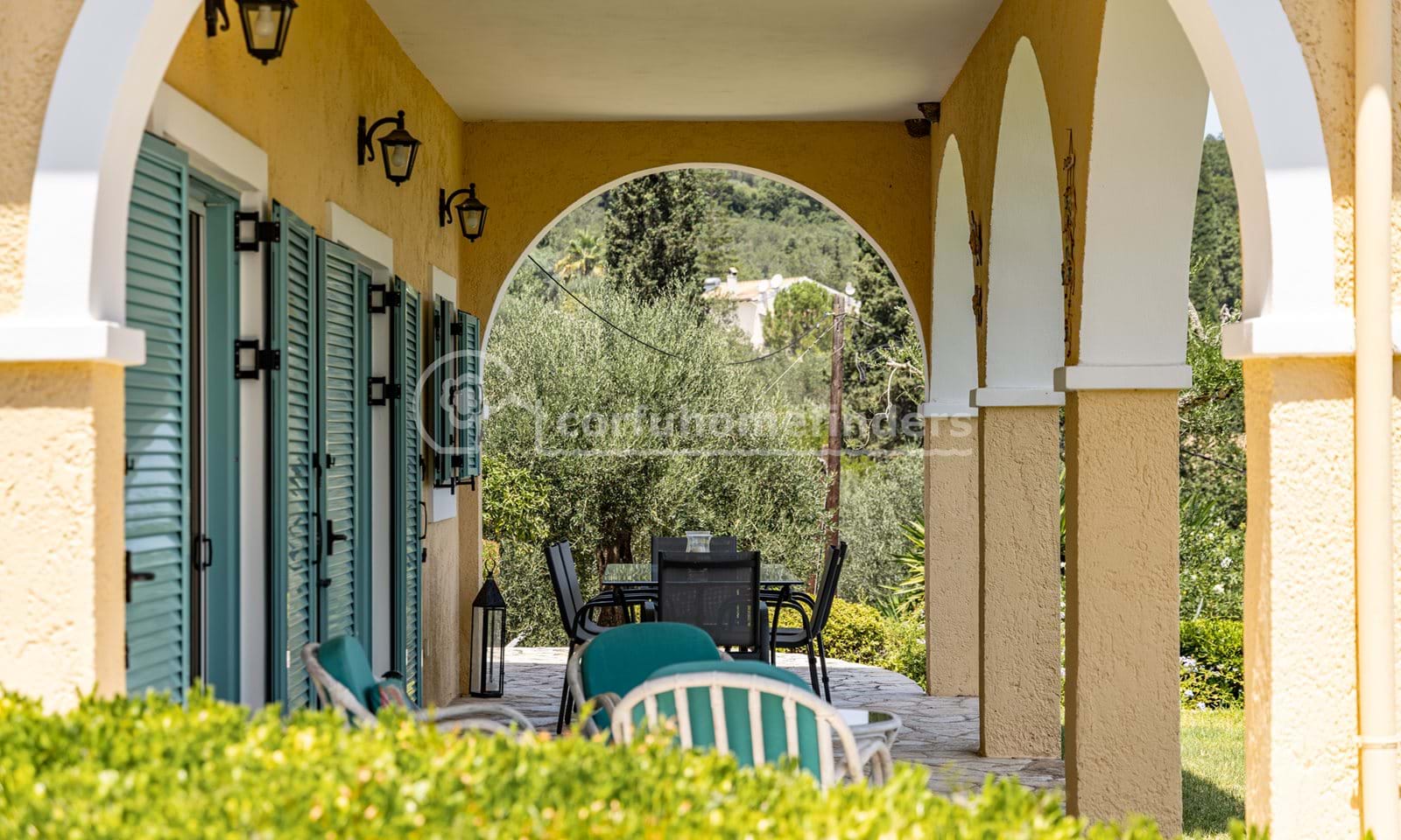Listing photograph 24 of 28 of the house in Poulades, published by Corfu Home Finders.