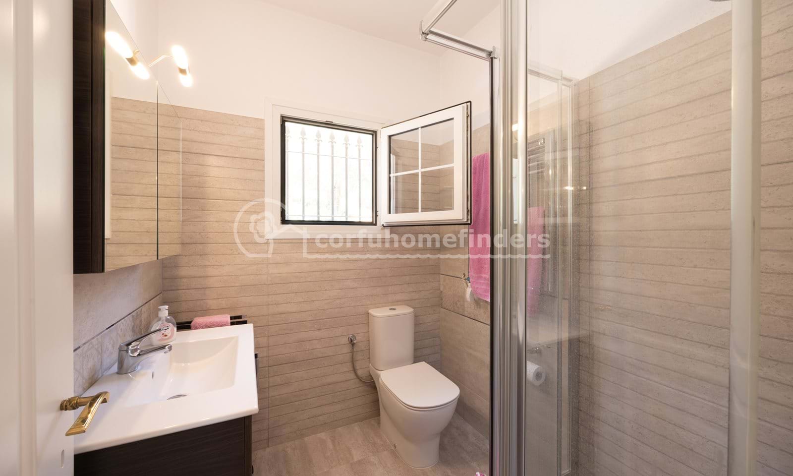 Listing photograph 14 of 28 of the house in Poulades, published by Corfu Home Finders.