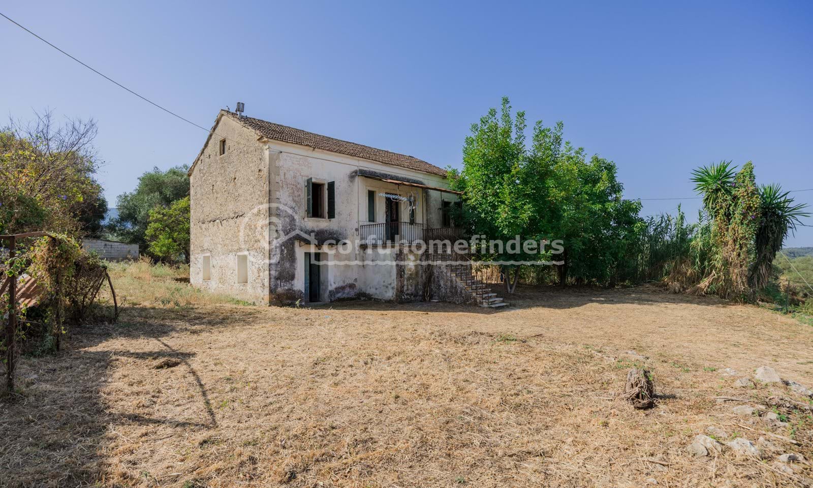 Listing photograph 1 of 18 of the house in Agii Douli, published by Corfu Home Finders.