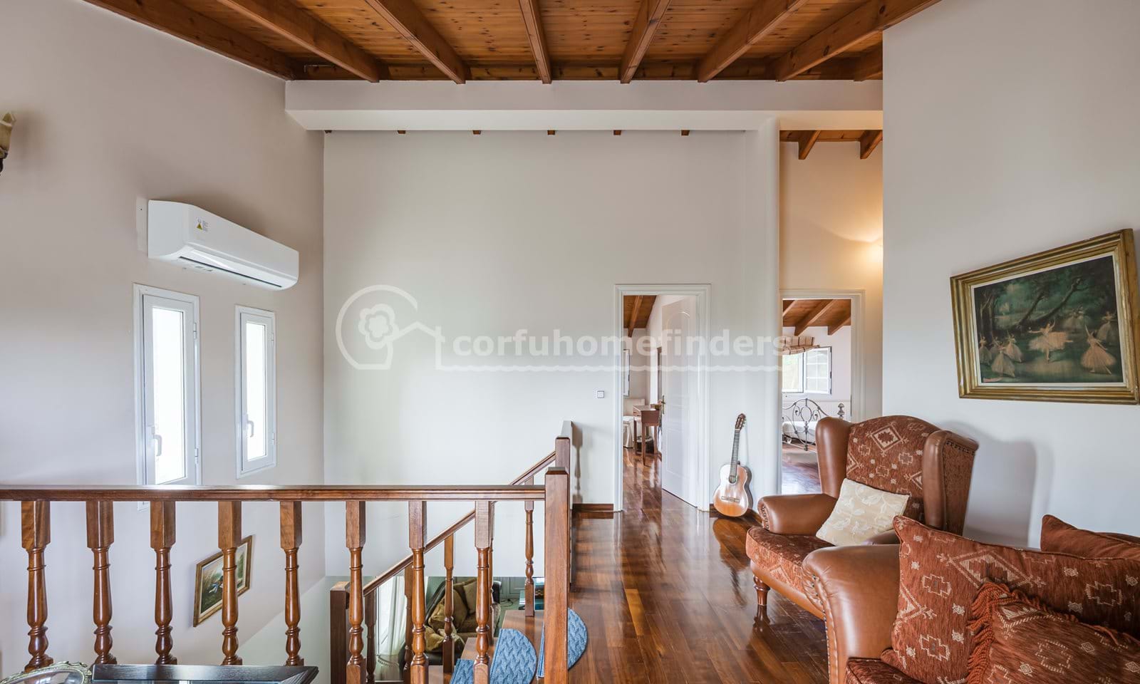 Listing photograph 15 of 25 of the house in Karousades, published by Corfu Home Finders.