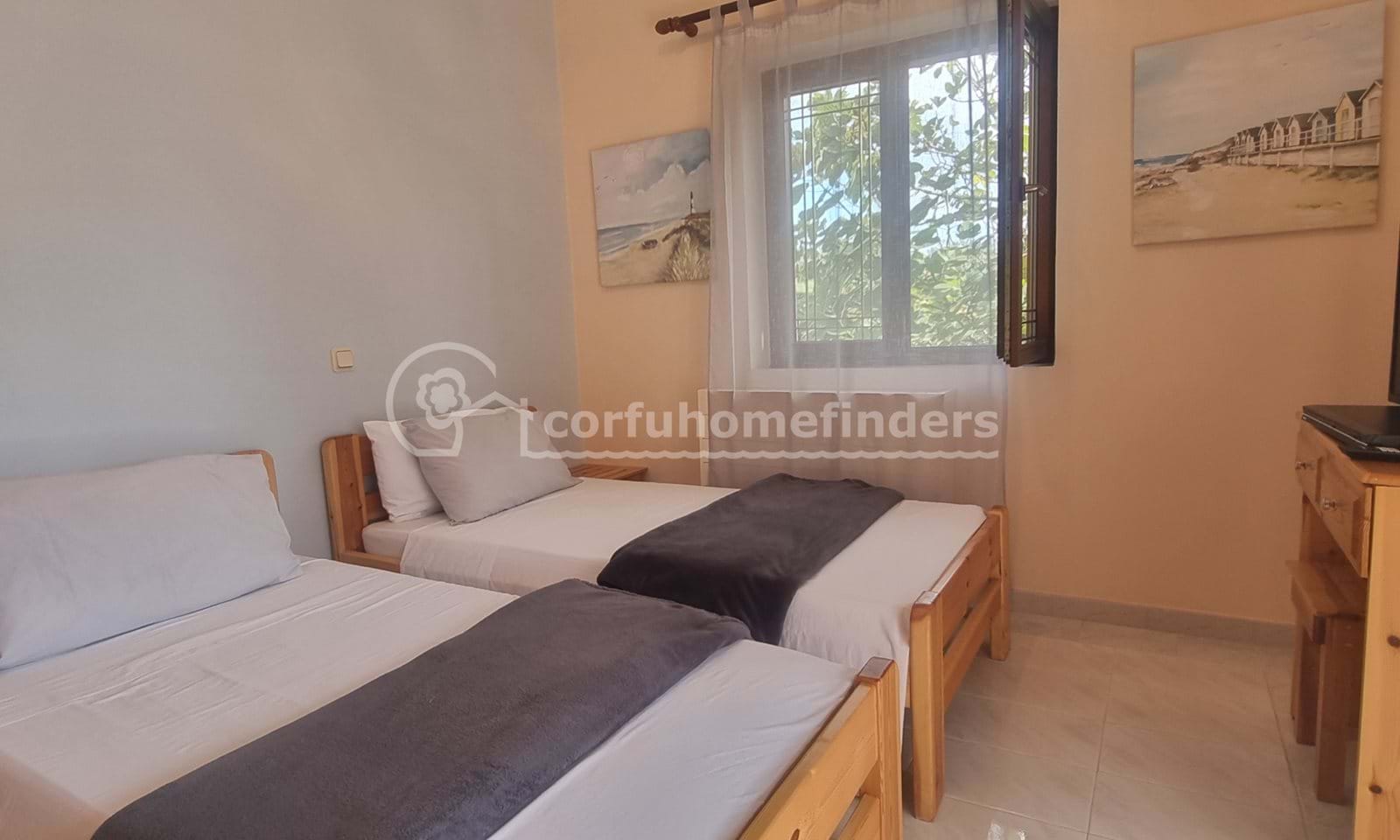 Listing photograph 22 of 25 of the house in Lefkimmi, published by Corfu Home Finders.