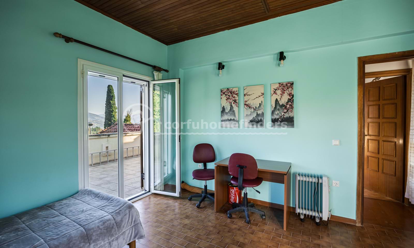 Listing photograph 20 of 26 of the house in Kato Korakiana, published by Corfu Home Finders.