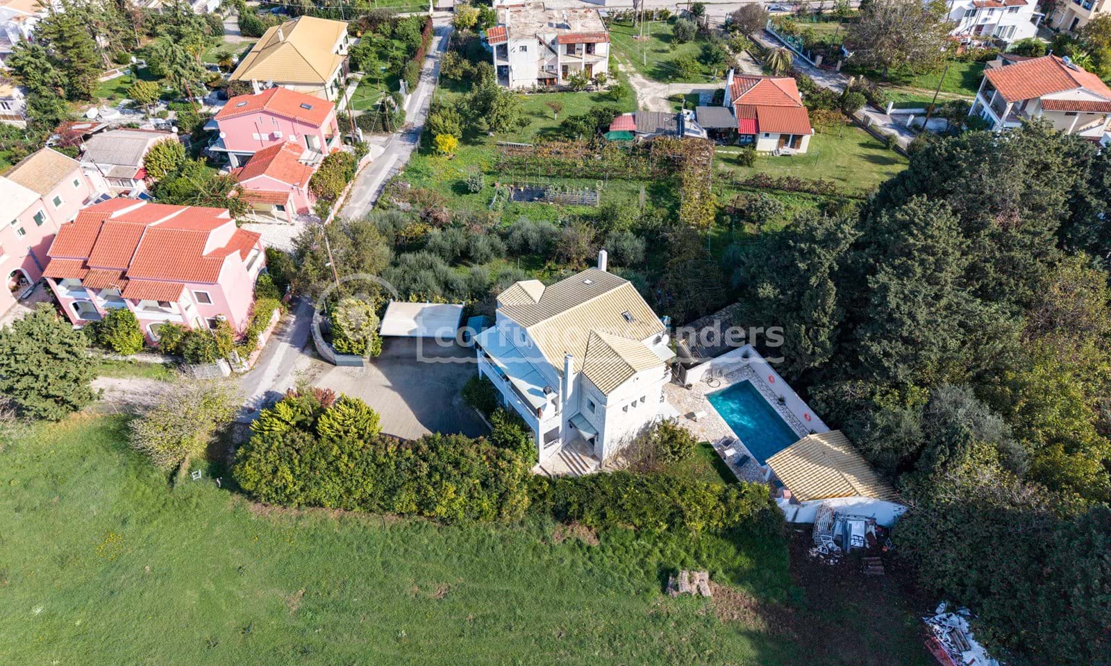 Listing photograph 18 of 18 of the house in Acharavi, published by Corfu Home Finders.