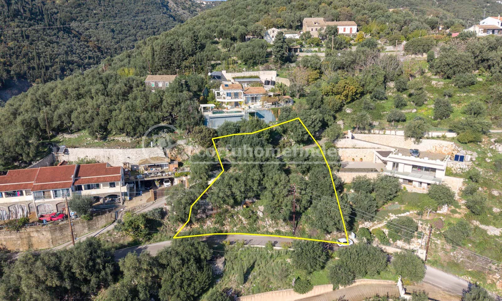 Listing photograph 4 of 5 of the land in Agni, published by Corfu Home Finders.