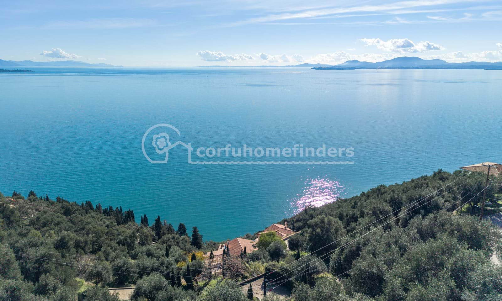 Listing photograph 3 of 5 of the land in Agni, published by Corfu Home Finders.