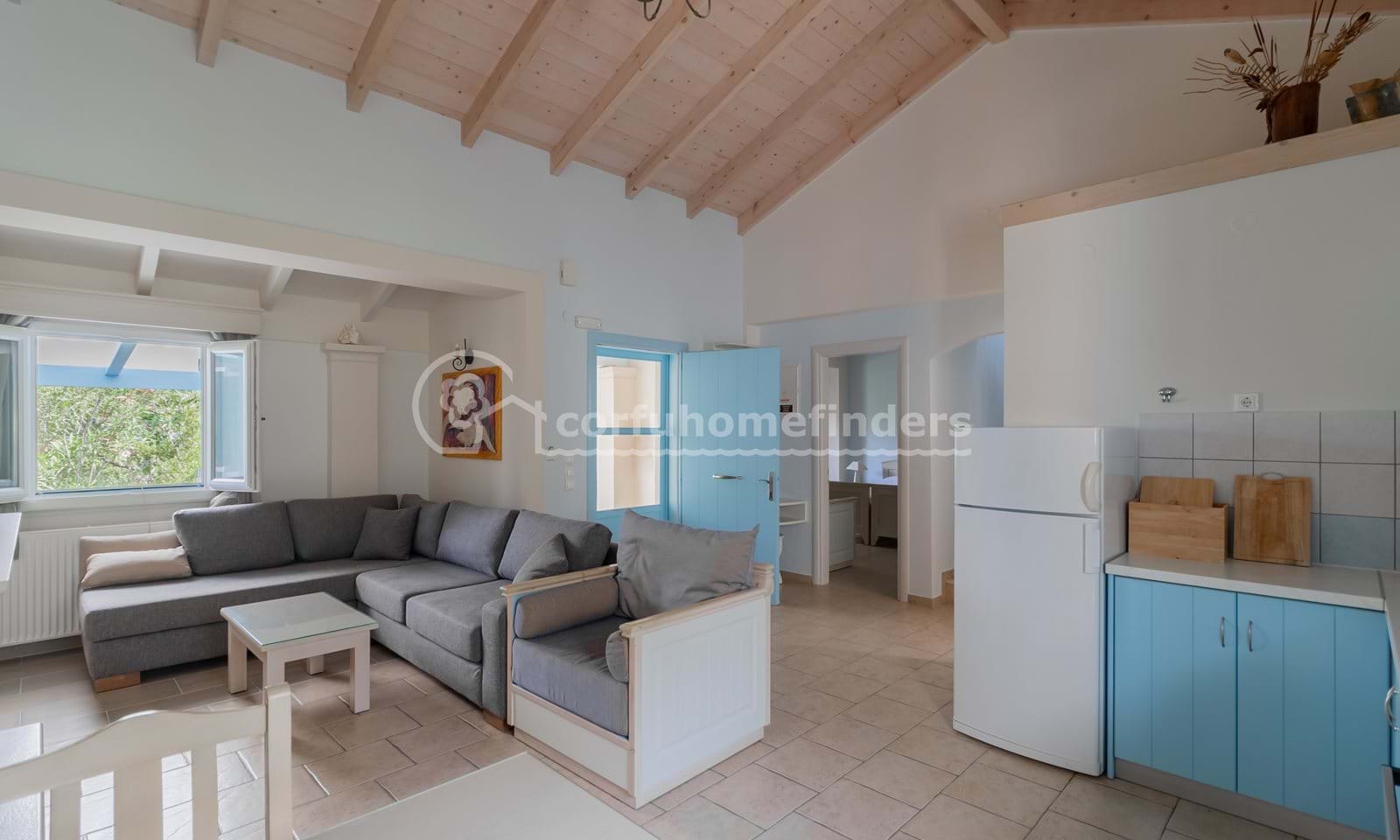 Listing photograph 2 of 14 of the house in Platonas, published by Corfu Home Finders.