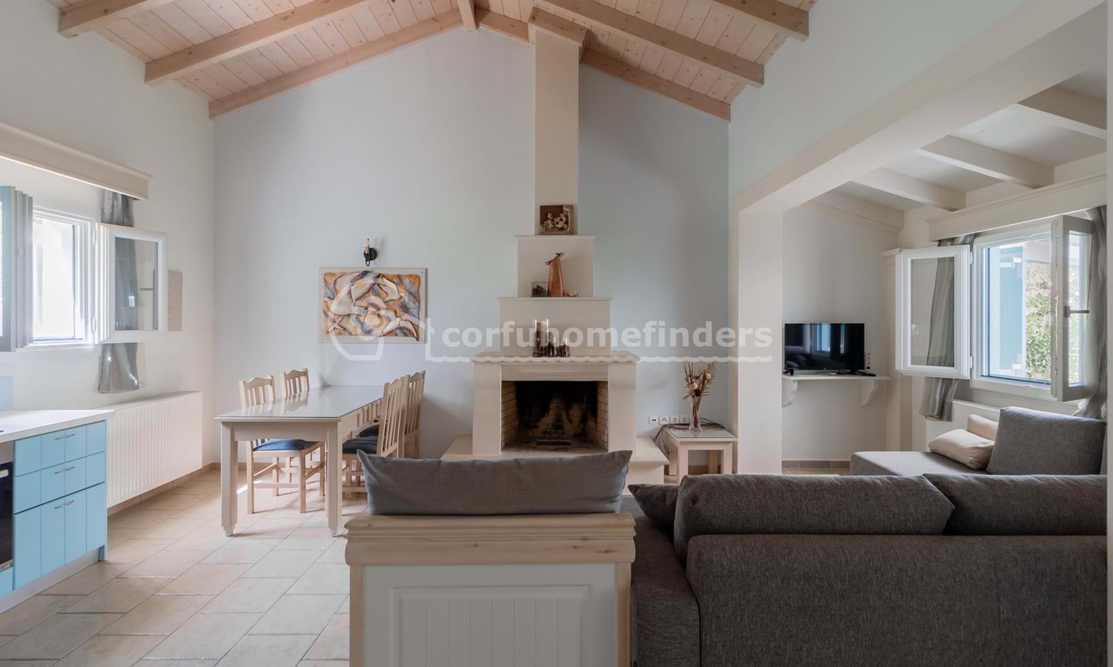 Listing photograph 1 of 14 of the house in Platonas, published by Corfu Home Finders.