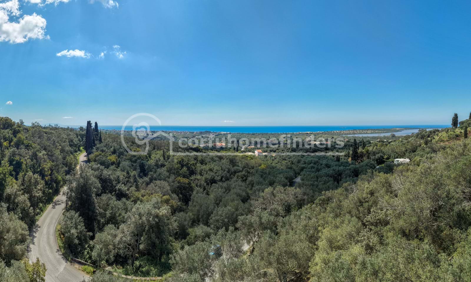 Listing photograph 7 of 11 of the land in Chlomos, published by Corfu Home Finders.