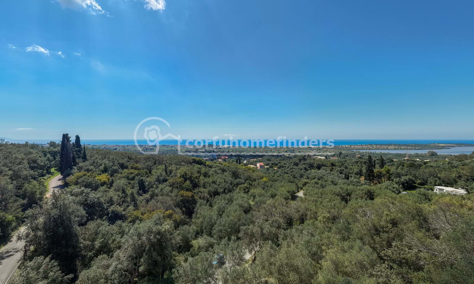 Listing photograph 8 of 11 of the land in Chlomos, published by Corfu Home Finders.