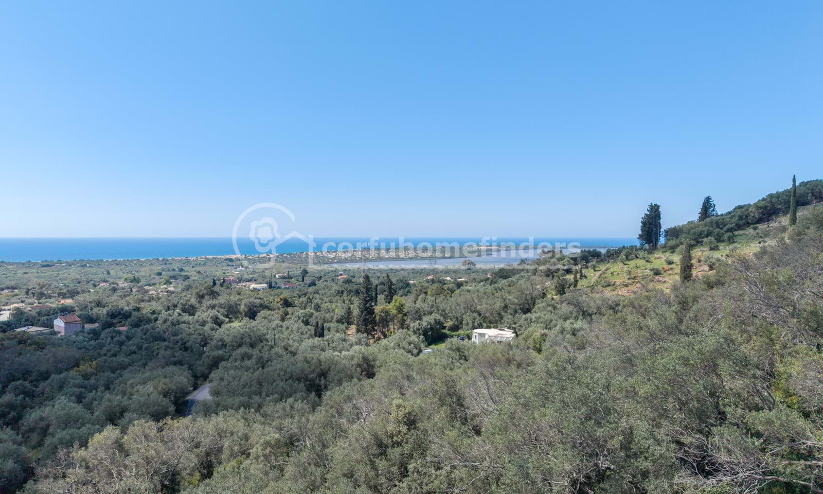 Listing photograph 6 of 11 of the land in Chlomos, published by Corfu Home Finders.