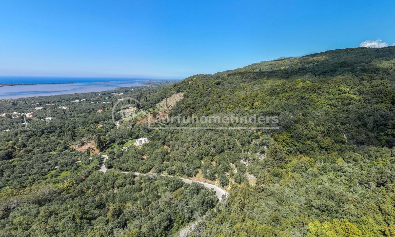 Listing photograph 3 of 11 of the land in Chlomos, published by Corfu Home Finders.