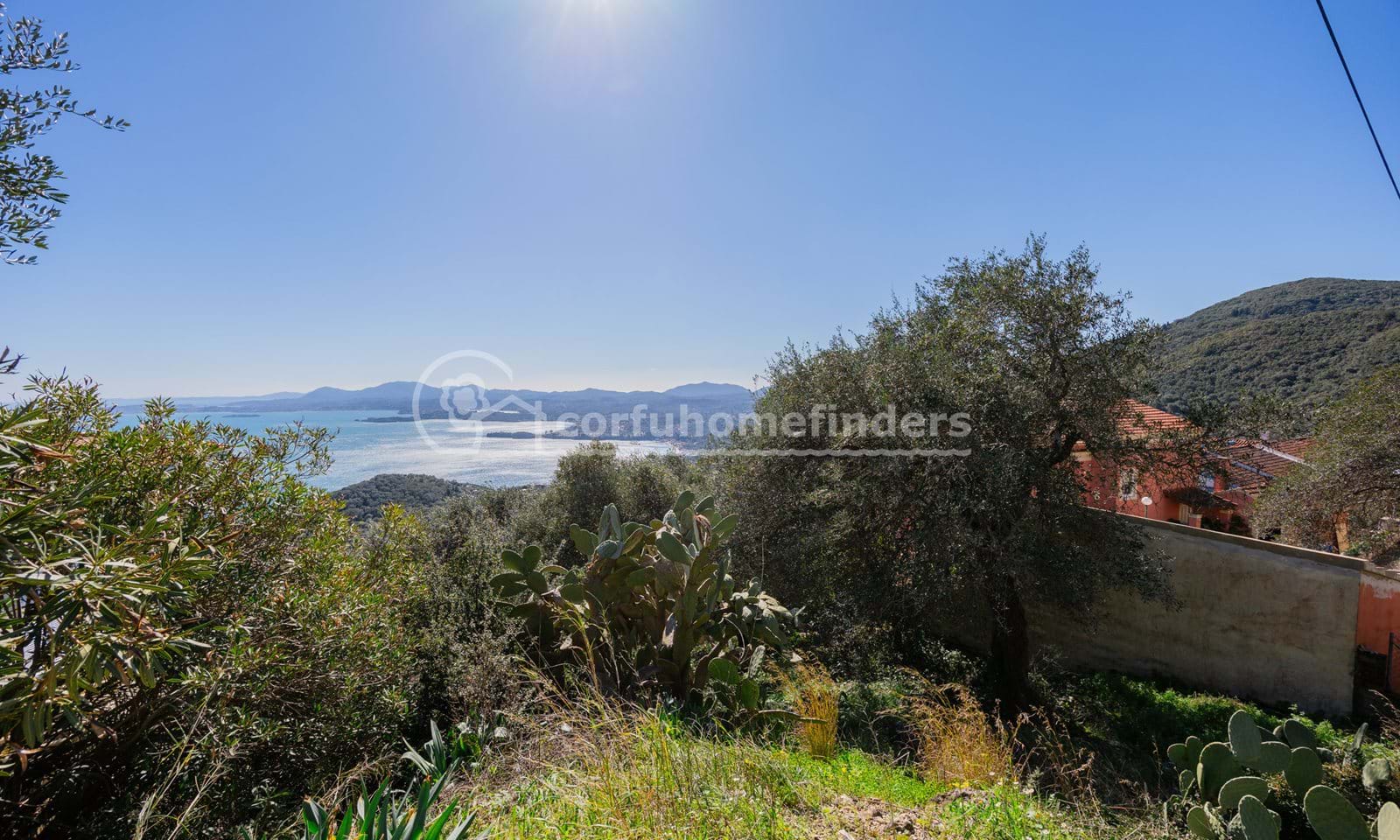 Listing photograph 2 of 4 of the land in Spartilas, published by Corfu Home Finders.