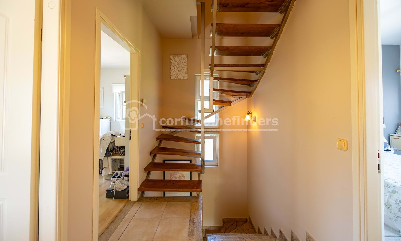 Listing photograph 23 of 27 of the house in Kastania, published by Corfu Home Finders.