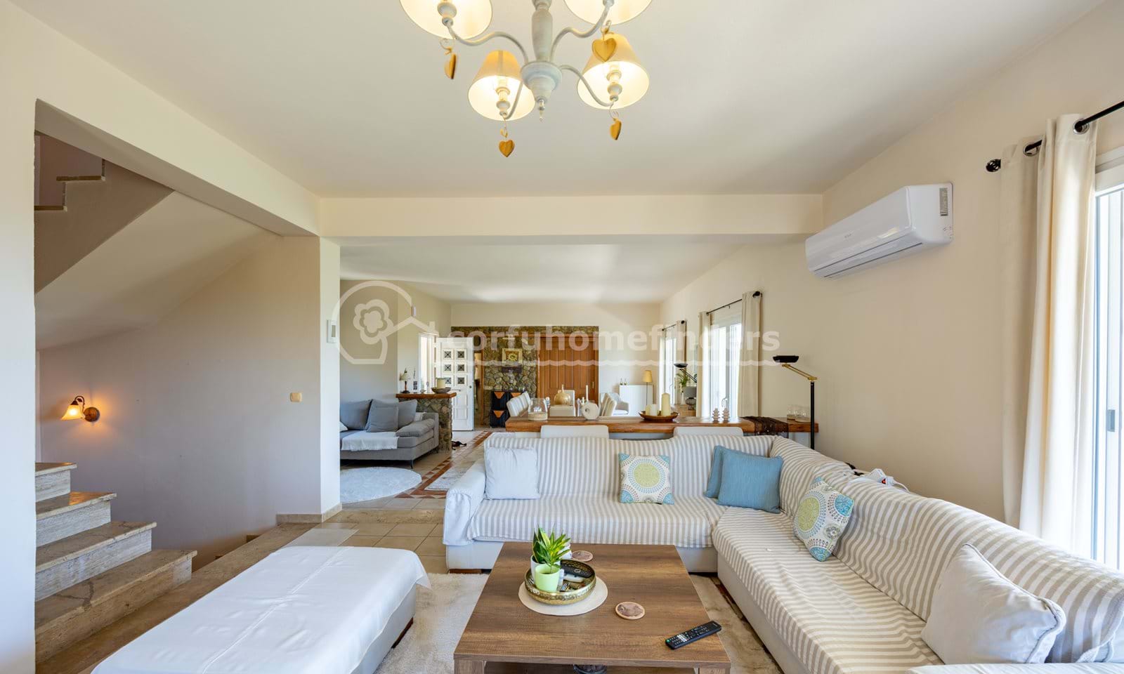 Listing photograph 7 of 27 of the house in Kastania, published by Corfu Home Finders.