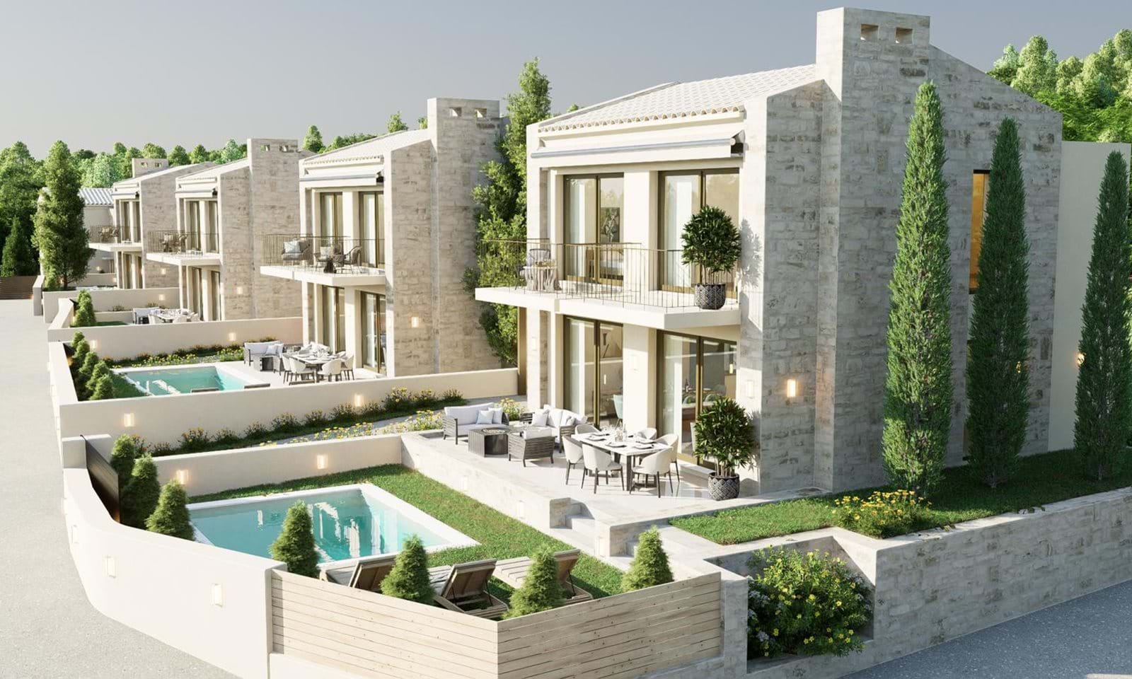 Listing photograph 4 of 8 of the house in Poulades, published by Corfu Home Finders.