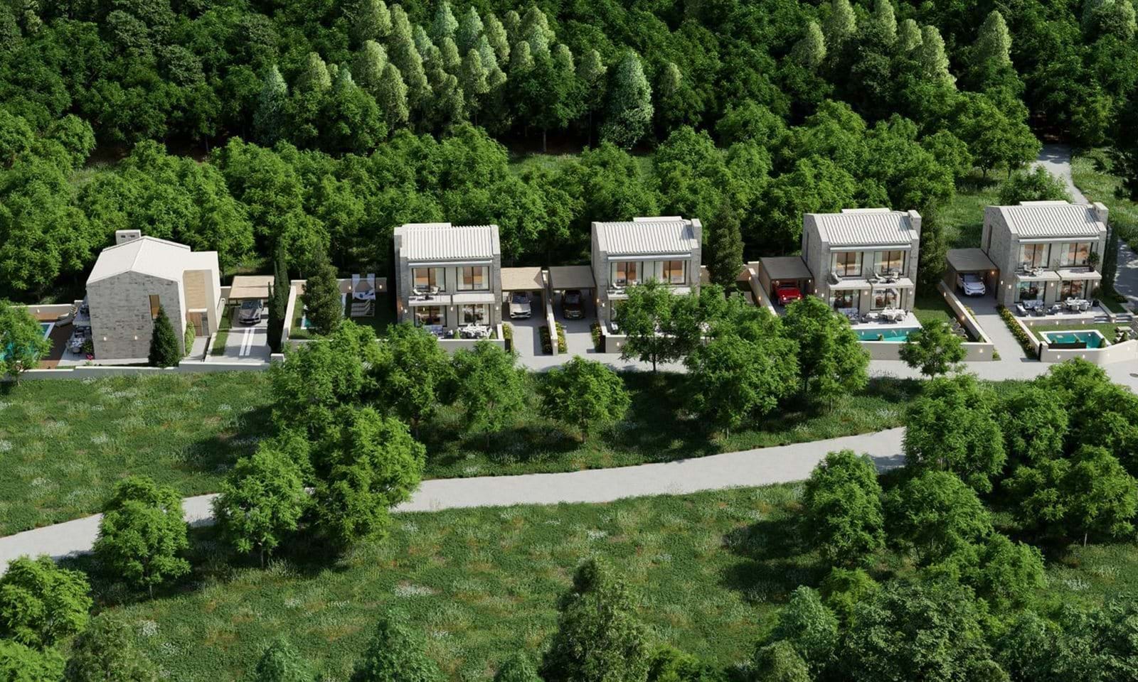 Listing photograph 3 of 8 of the house in Poulades, published by Corfu Home Finders.