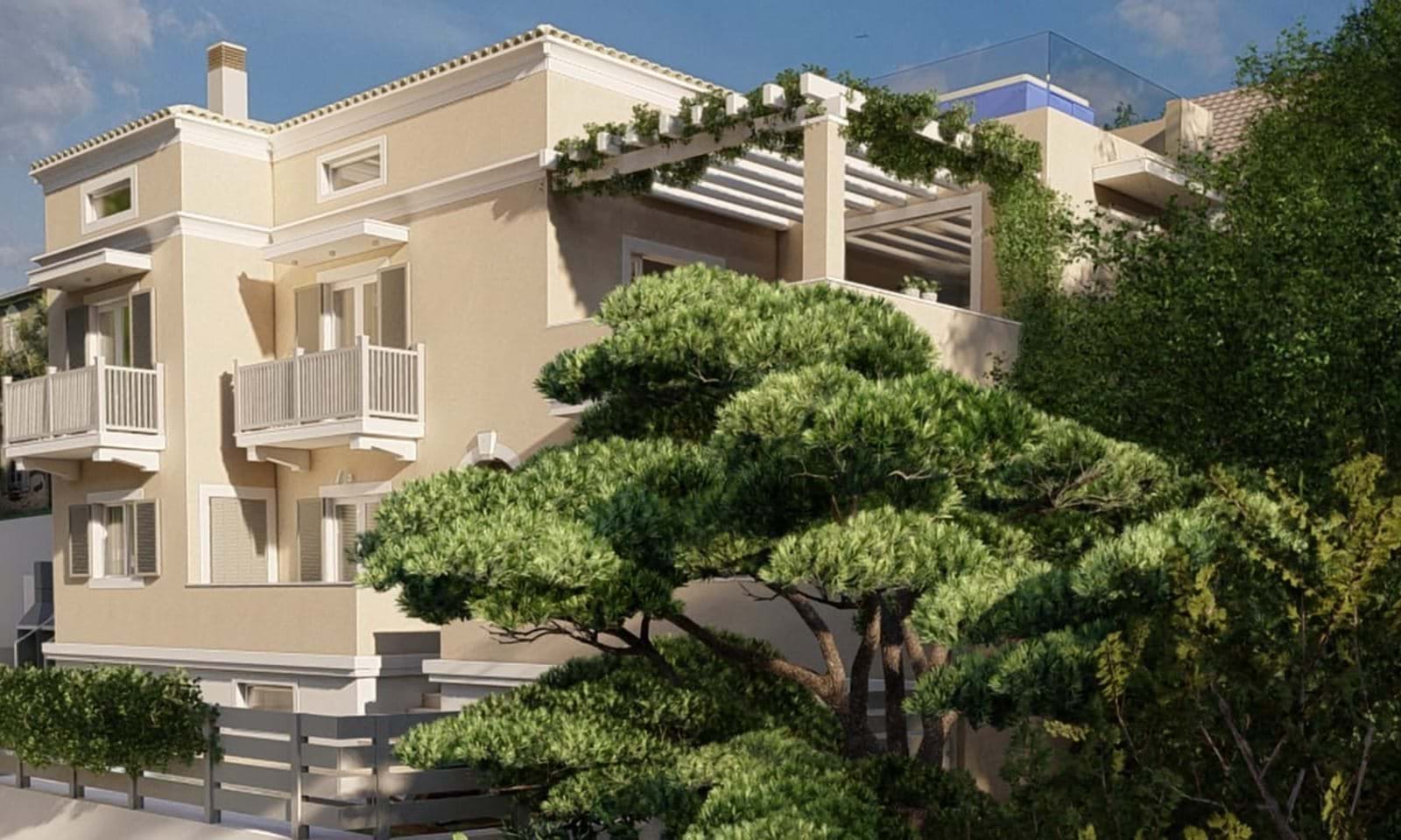 Listing photograph 13 of 19 of the house in Agii Deka, published by Corfu Home Finders.