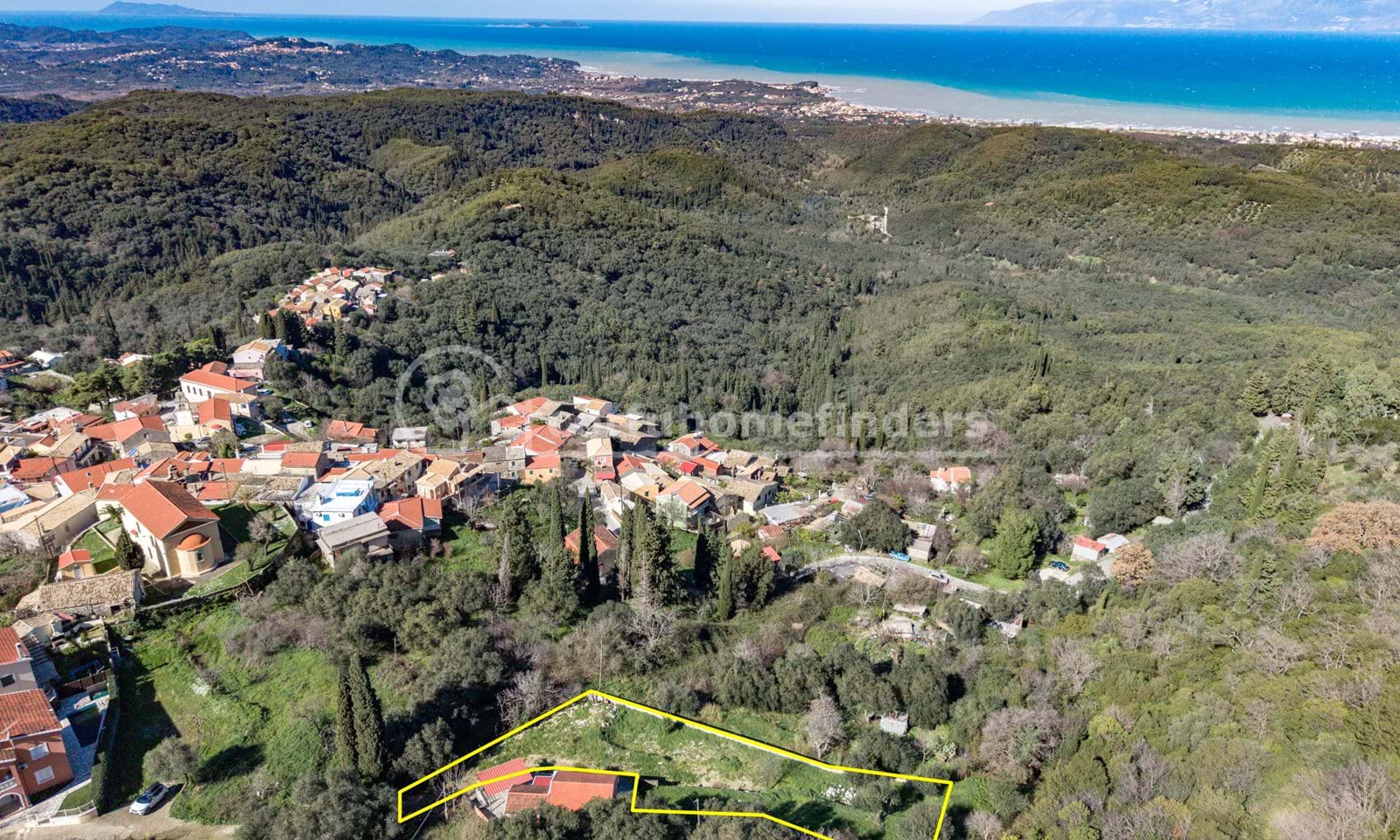 Listing photograph 7 of 8 of the land in Episkepsi, published by Corfu Home Finders.