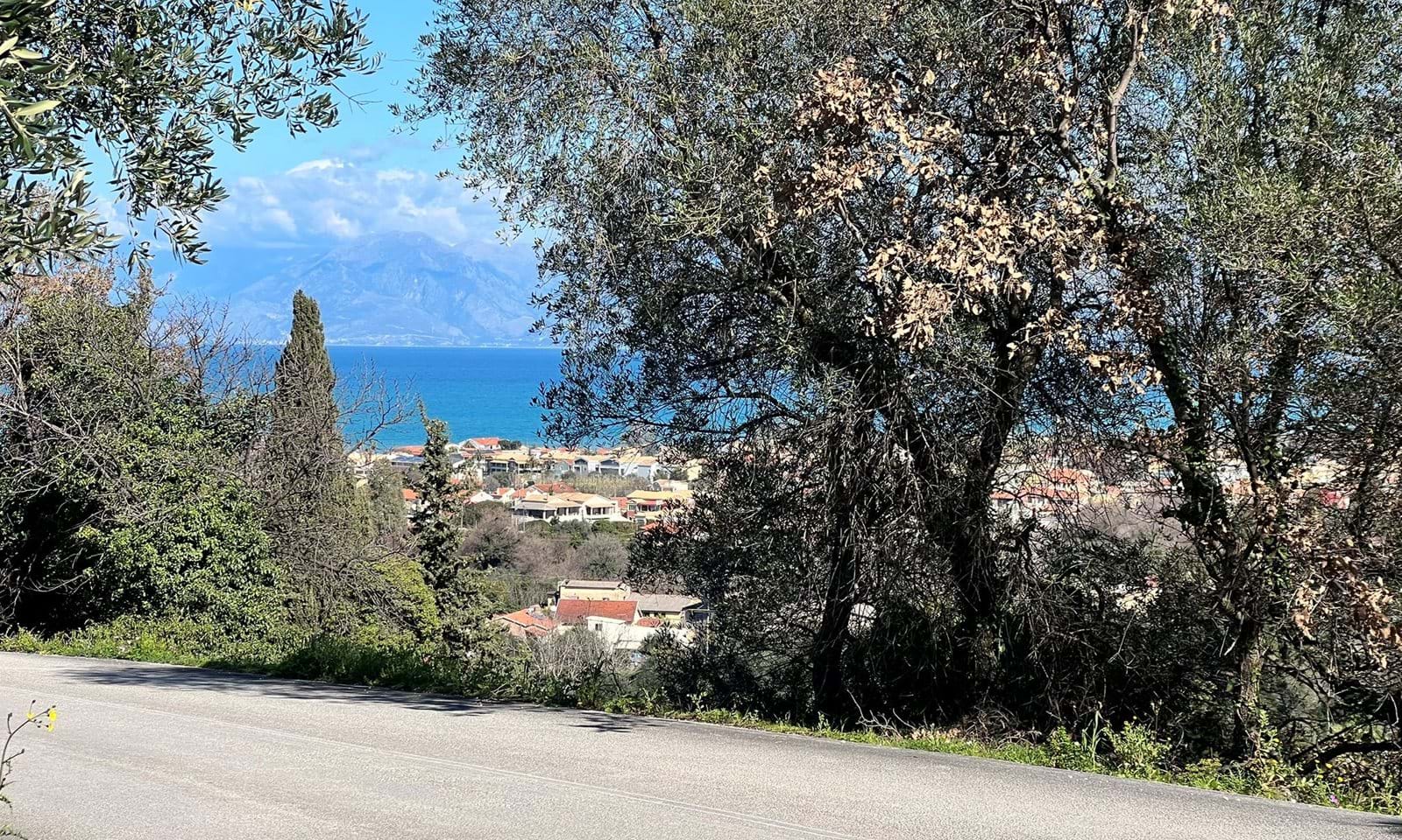 Listing photograph 1 of 4 of the land in Acharavi, published by Corfu Home Finders.