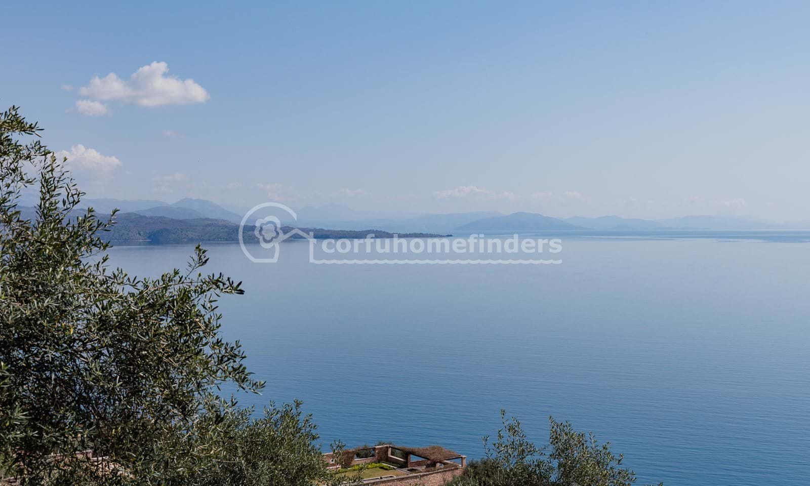 Listing photograph 2 of 5 of the land in Nissaki, published by Corfu Home Finders.