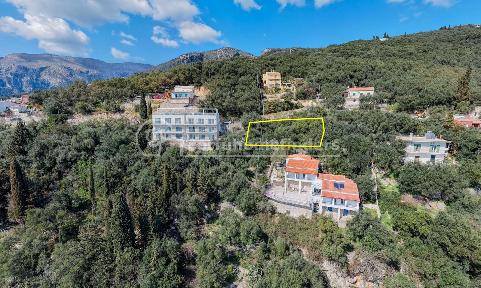 Listing photograph 5 of 5 of the land in Nissaki, published by Corfu Home Finders.