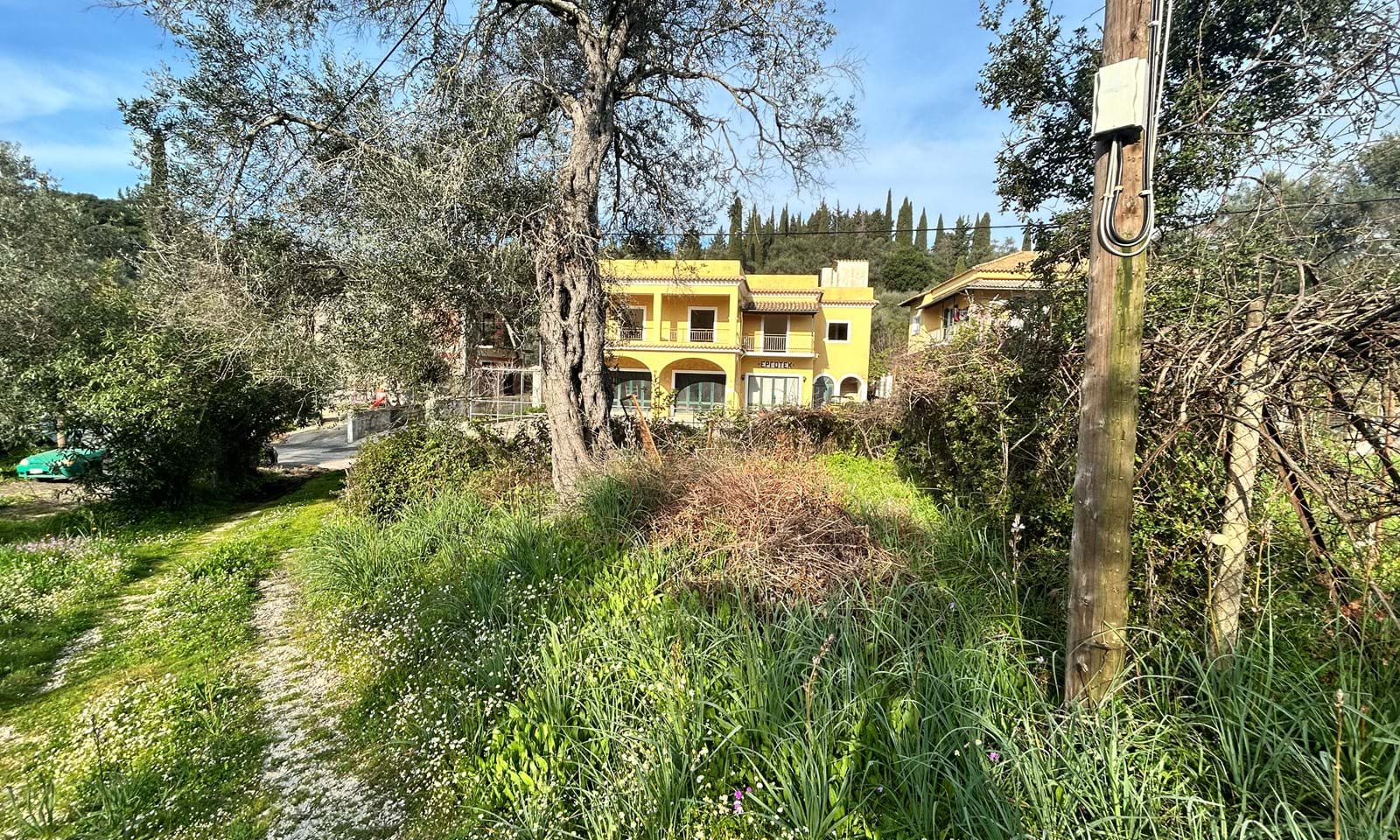 Listing photograph 4 of 4 of the land in Kato Korakiana, published by Corfu Home Finders.