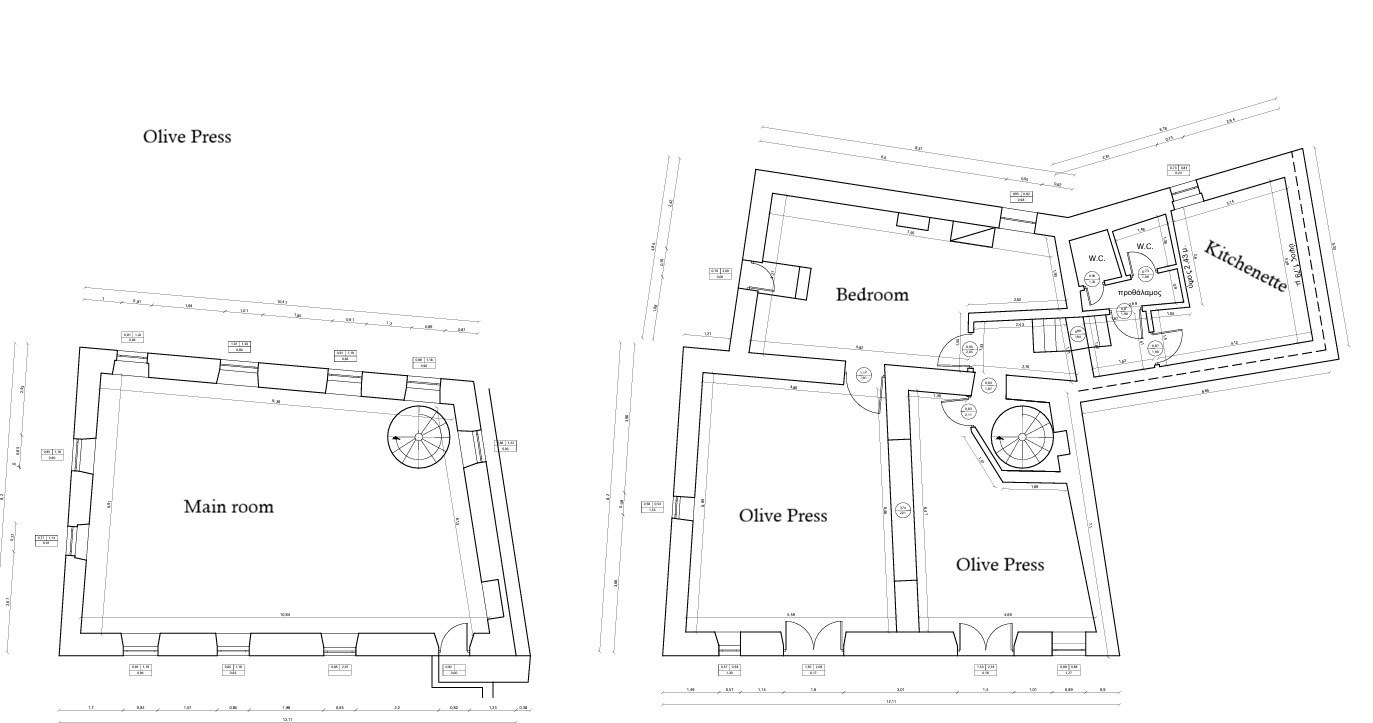 Olive Press floor plan