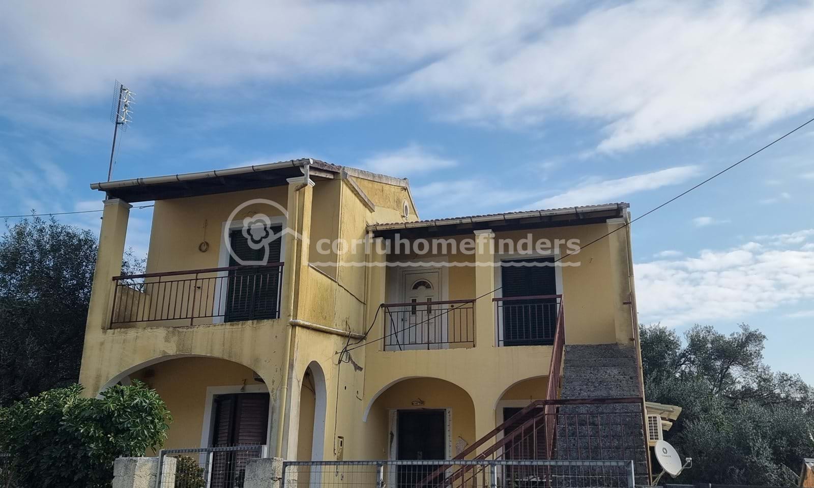 Listing photograph 2 of 23 of the house in Agios Mattheos, published by Corfu Home Finders.