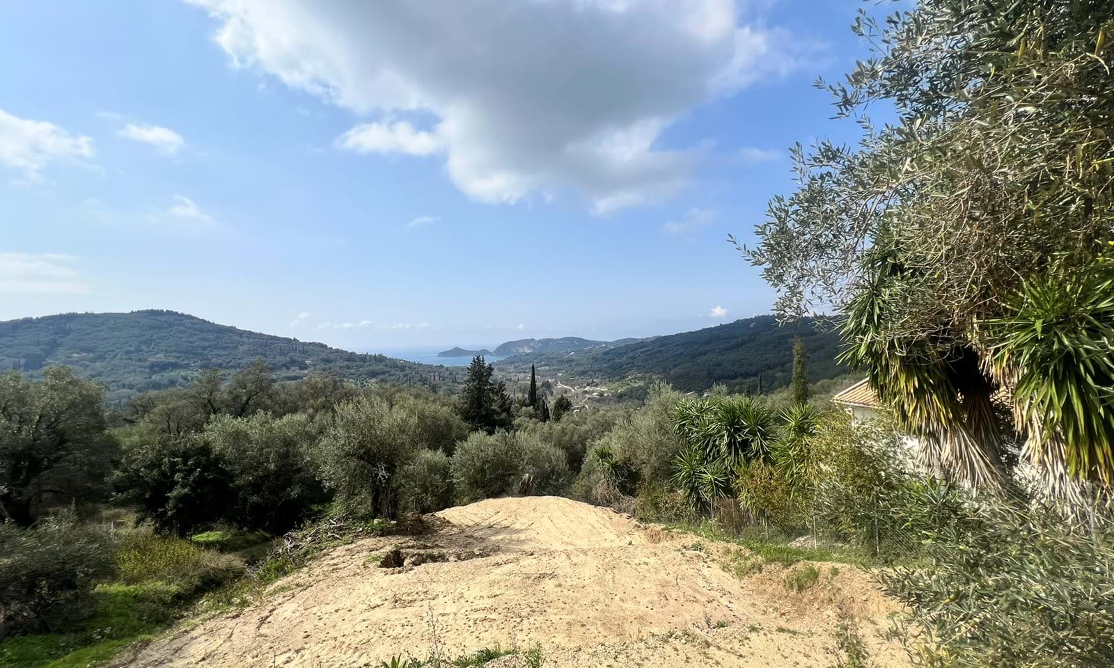 Listing photograph 5 of 5 of the land in Aspiotades, published by Corfu Home Finders.