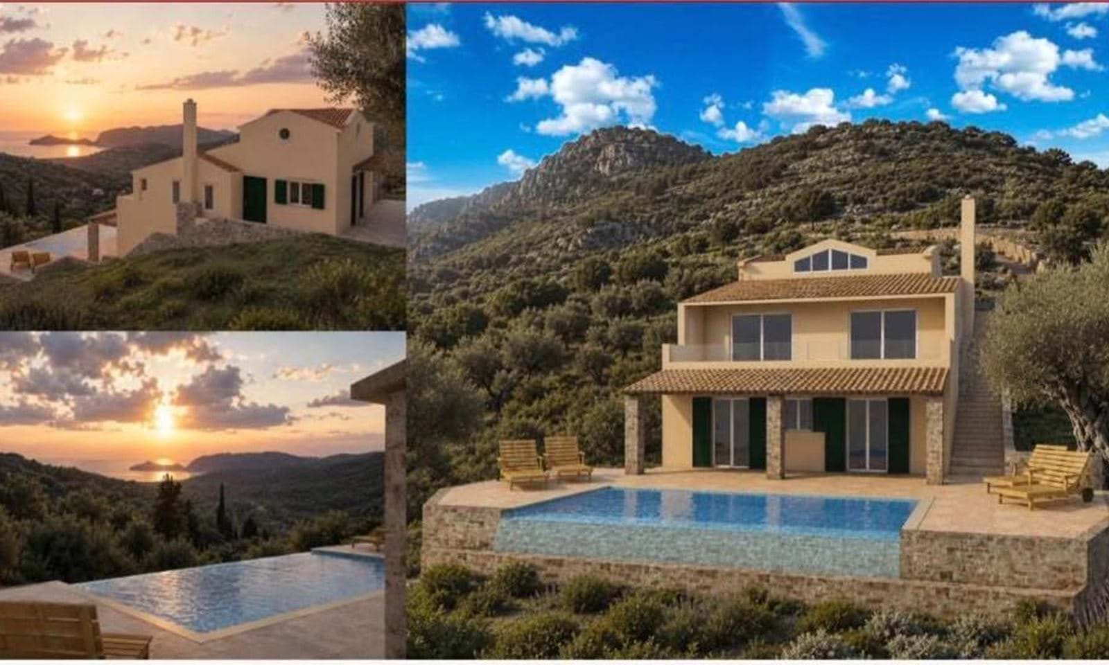 Listing photograph 1 of 5 of the land in Aspiotades, published by Corfu Home Finders.