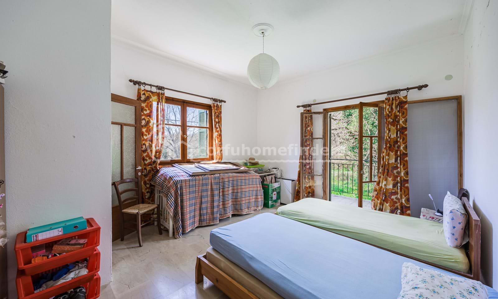 Listing photograph 10 of 18 of the house in Ano Korakiana, published by Corfu Home Finders.