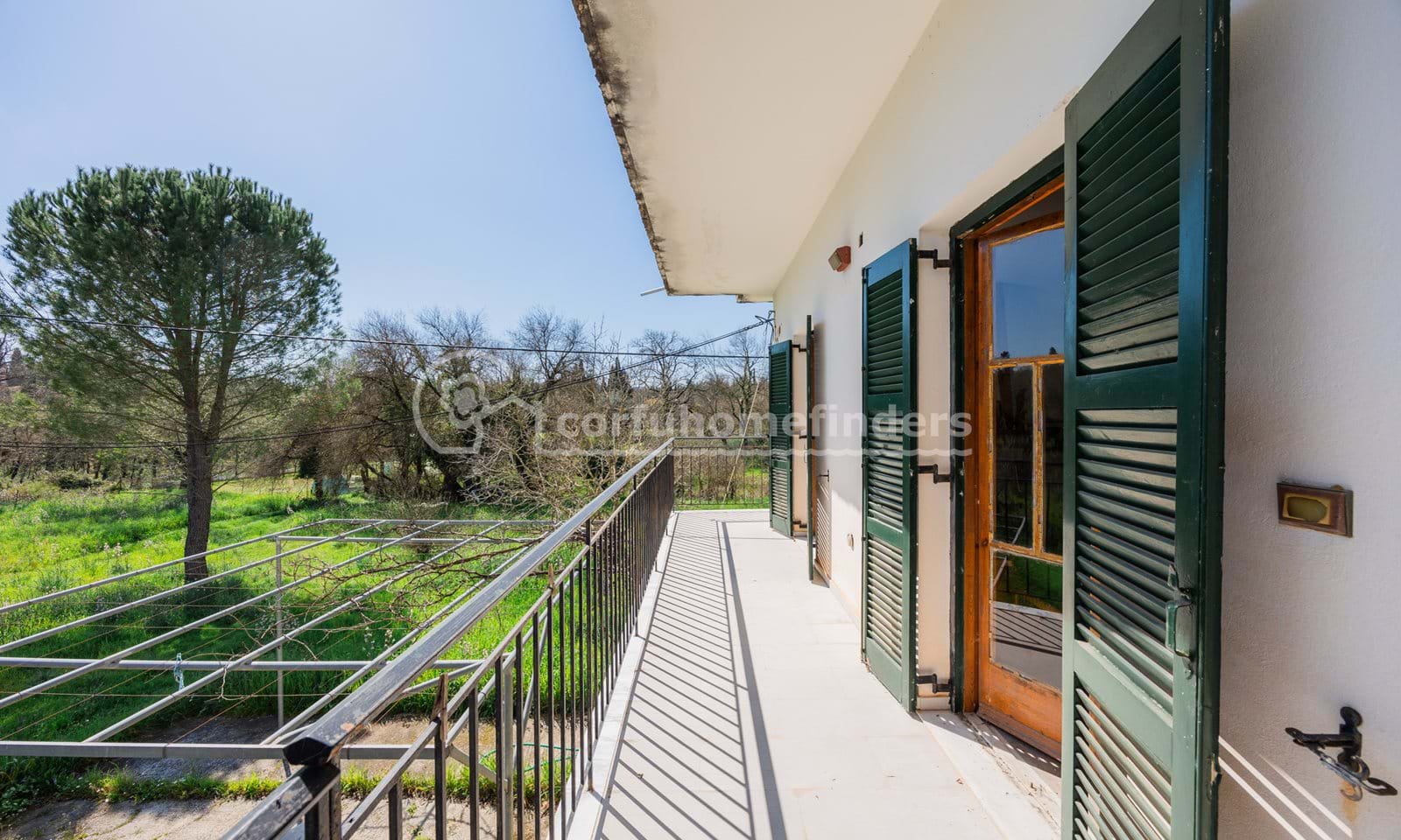 Listing photograph 13 of 18 of the house in Ano Korakiana, published by Corfu Home Finders.