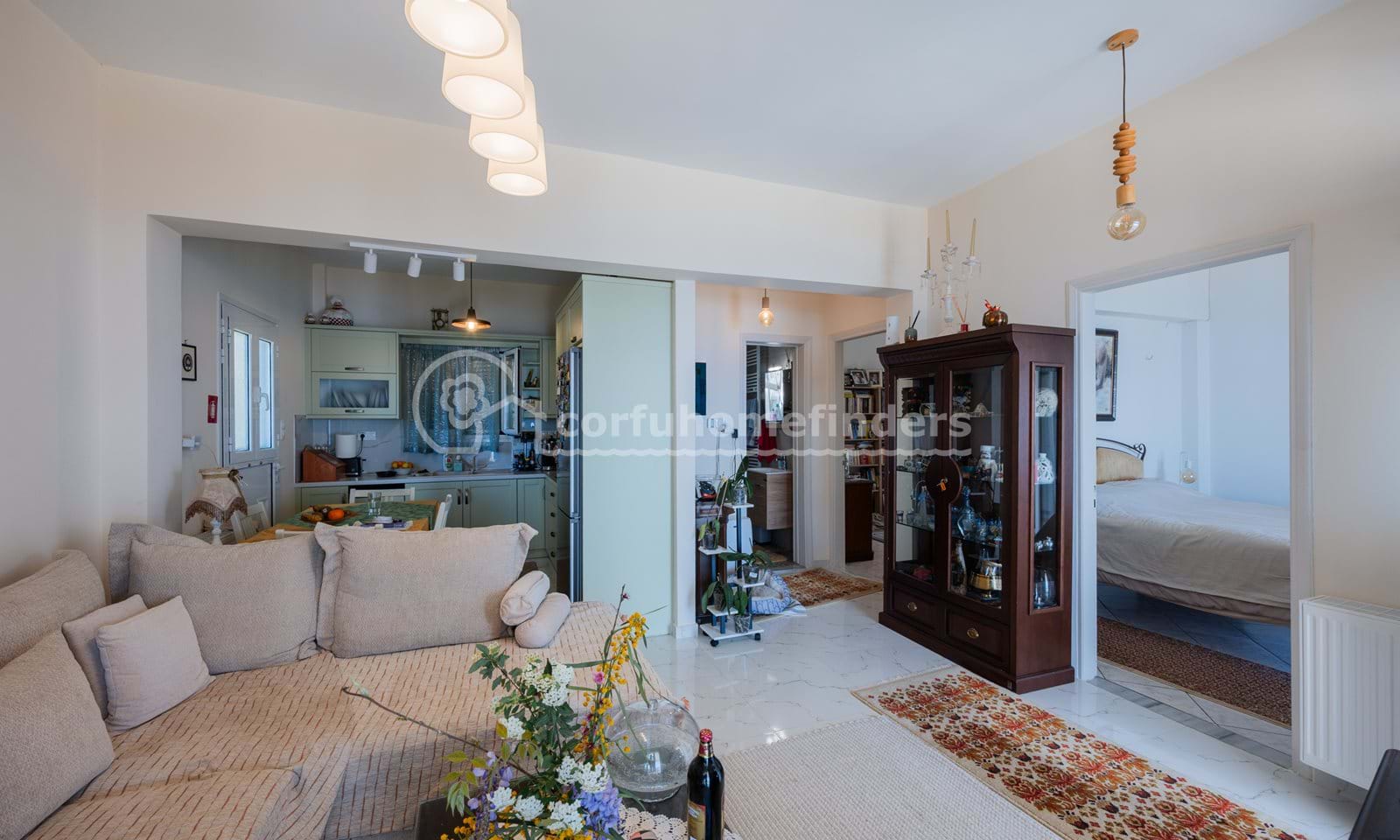 Listing photograph 5 of 24 of the house in Nissaki, published by Corfu Home Finders.