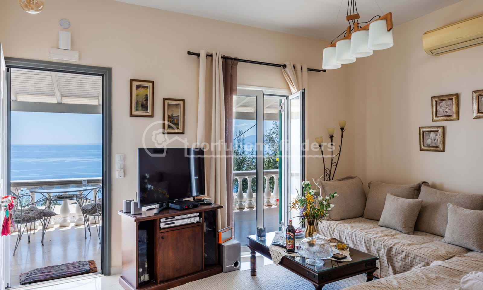 Listing photograph 7 of 24 of the house in Nissaki, published by Corfu Home Finders.
