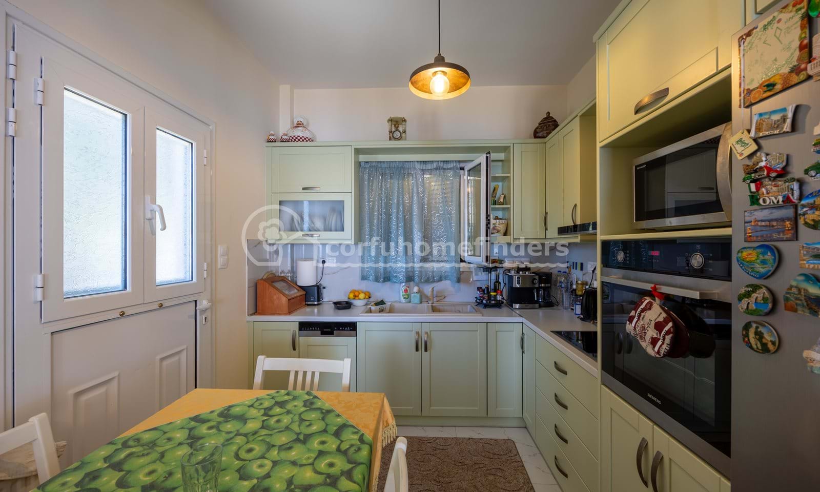 Listing photograph 6 of 24 of the house in Nissaki, published by Corfu Home Finders.