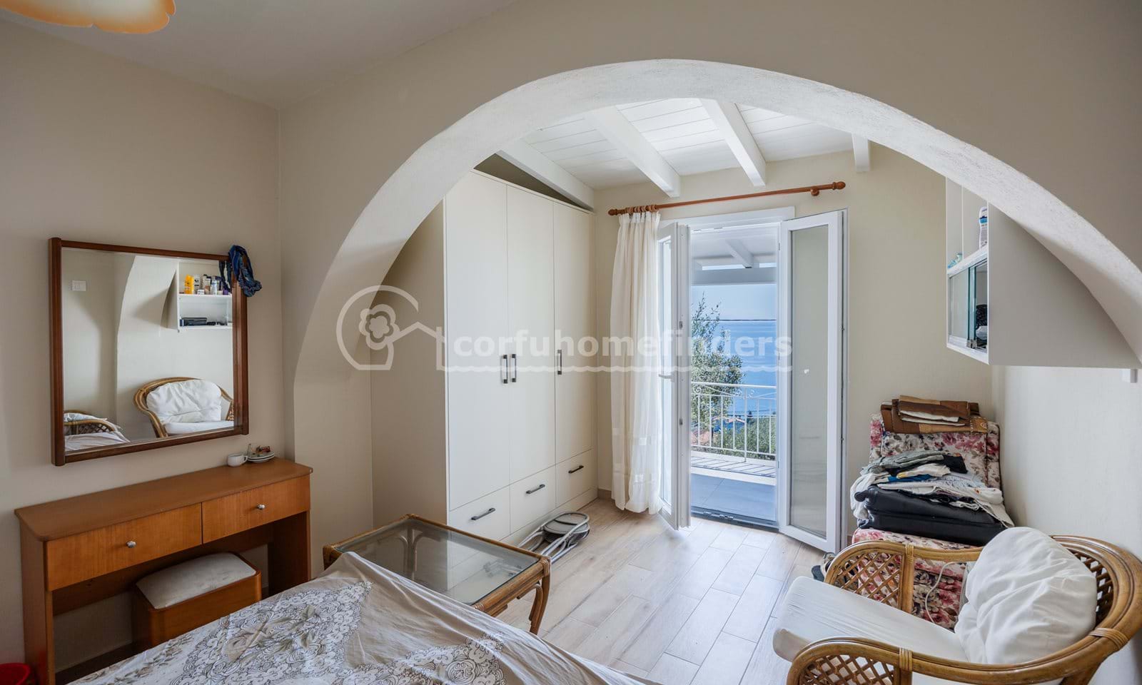 Listing photograph 22 of 24 of the house in Nissaki, published by Corfu Home Finders.