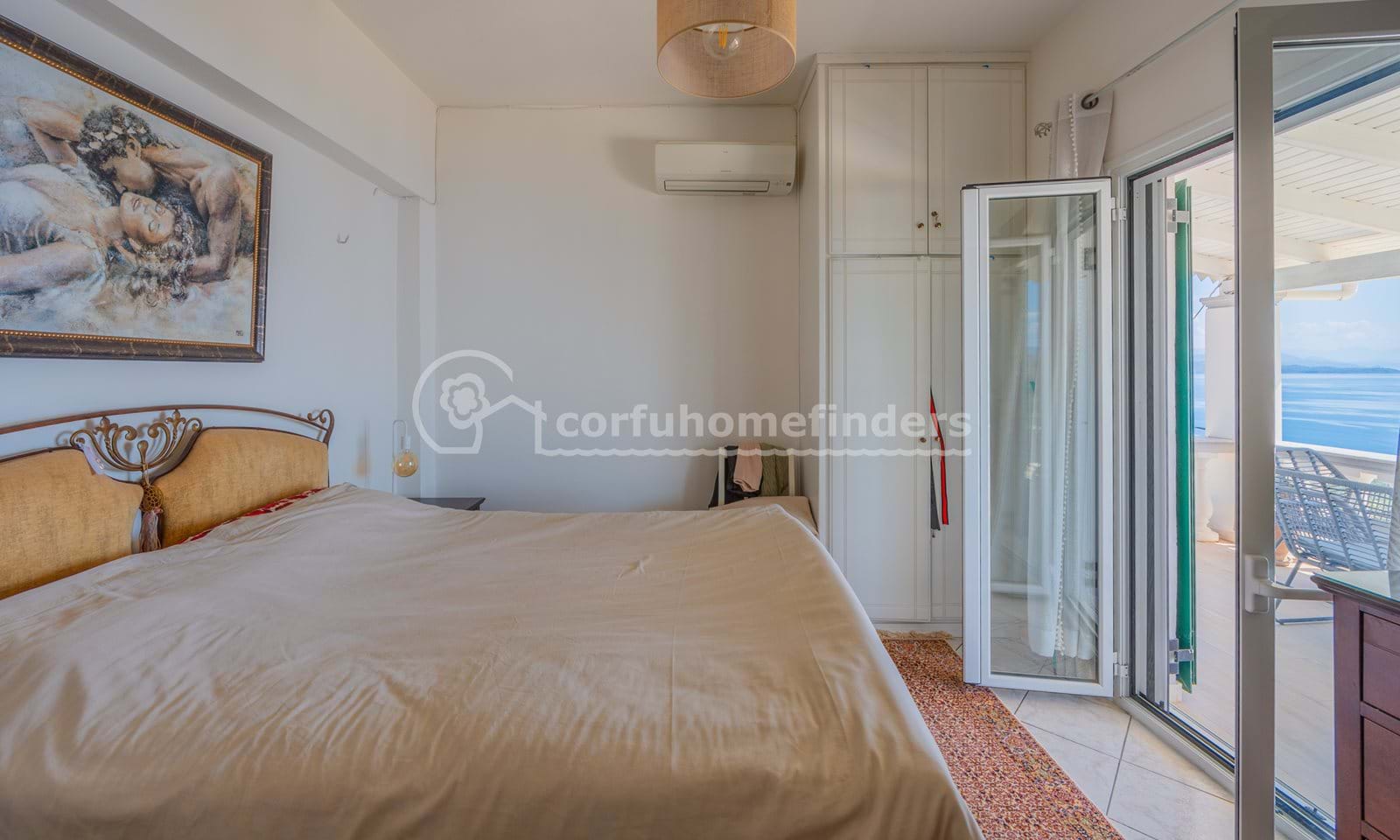 Listing photograph 9 of 24 of the house in Nissaki, published by Corfu Home Finders.