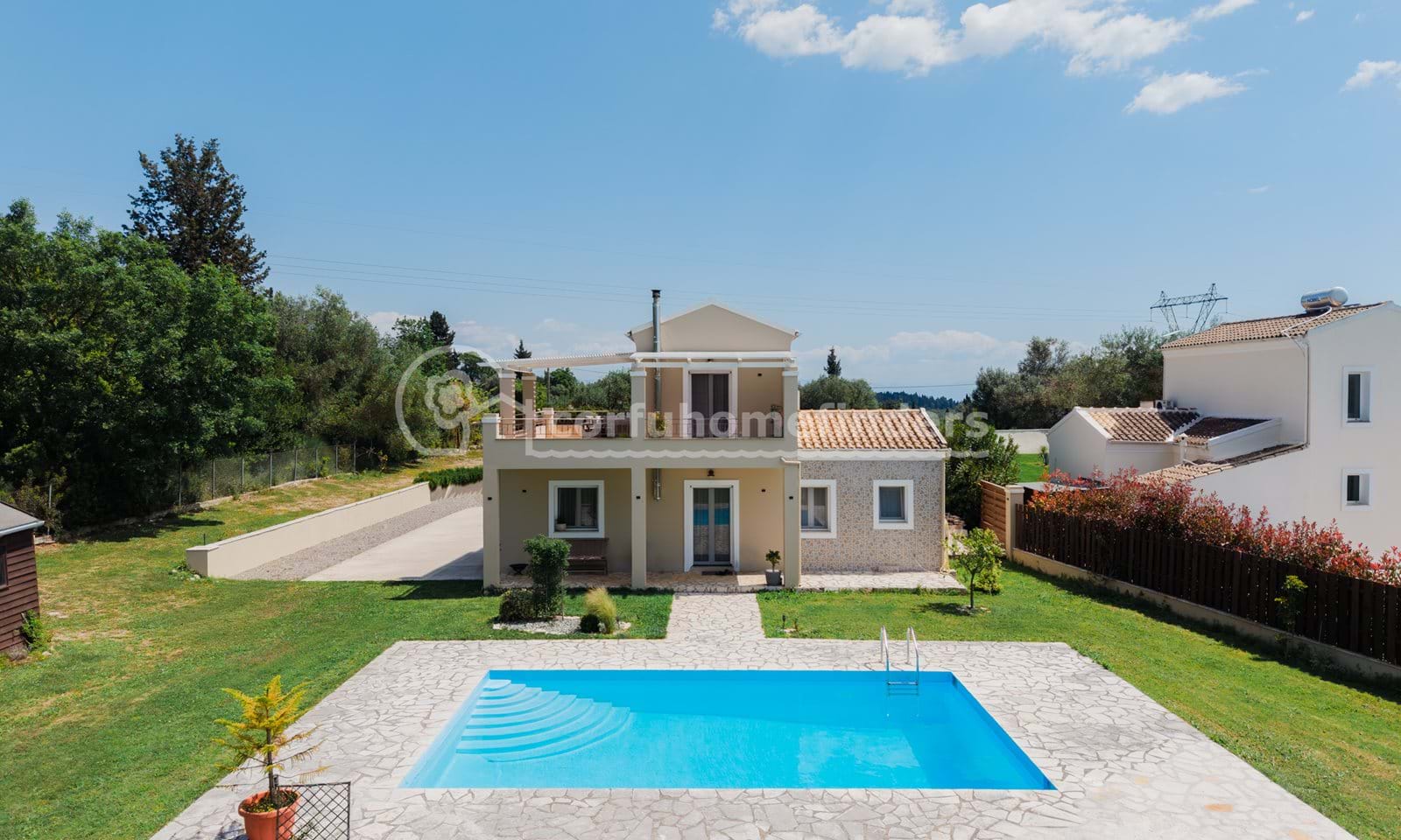 Listing photograph 18 of 18 of the house in Poulades, published by Corfu Home Finders.
