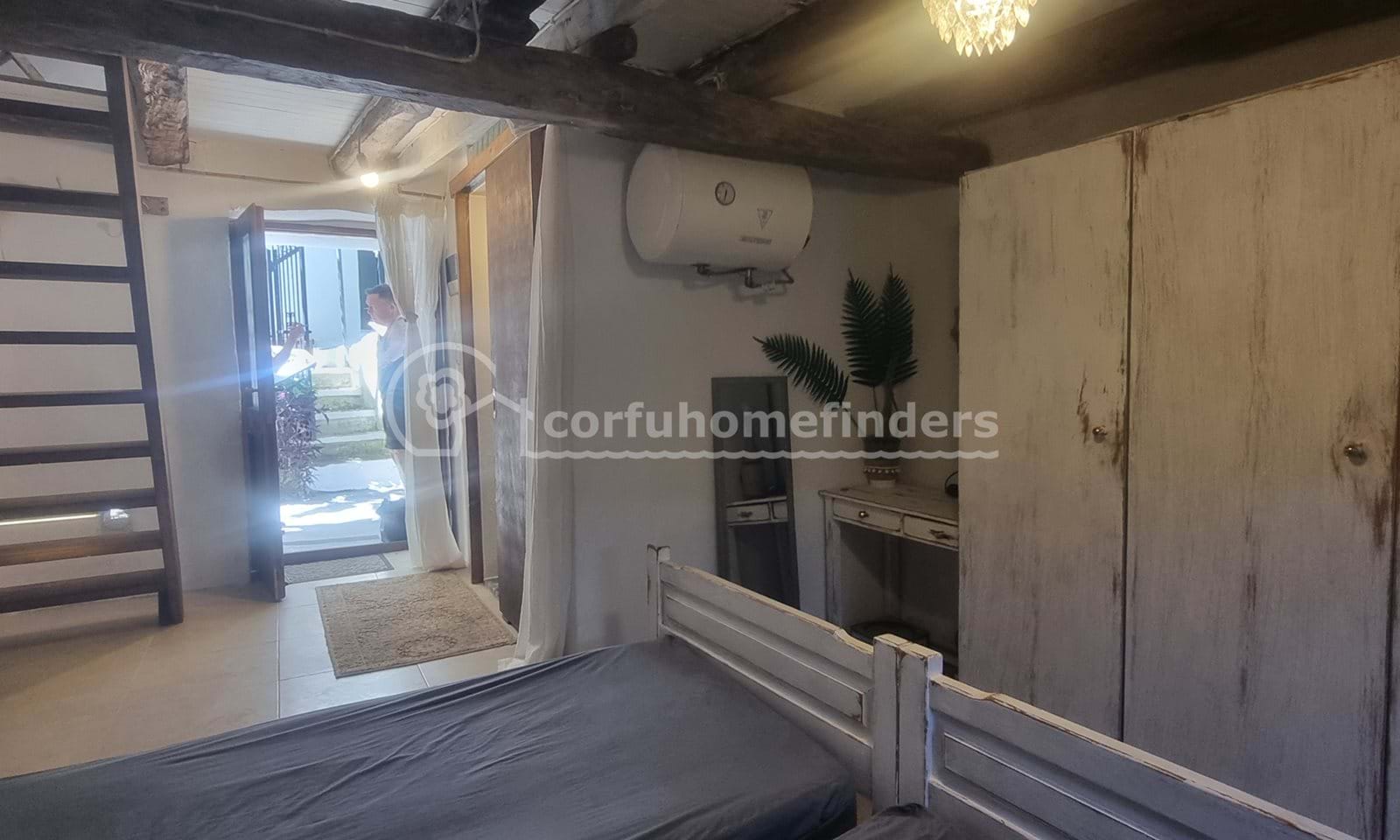 Listing photograph 9 of 14 of the house in Agios Mattheos, published by Corfu Home Finders.