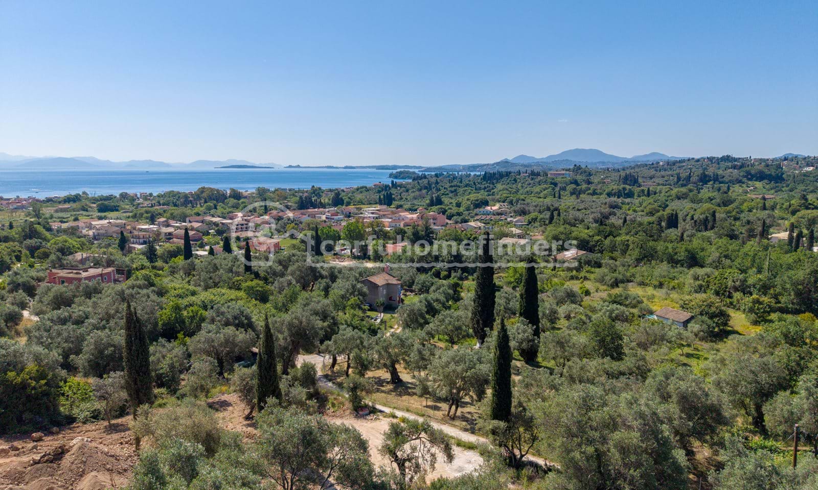 Listing photograph 1 of 4 of the land in Agios Markos, published by Corfu Home Finders.