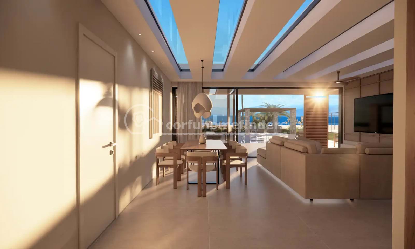 Listing photograph 8 of 21 of the house in Lefkimmi, published by Corfu Home Finders.