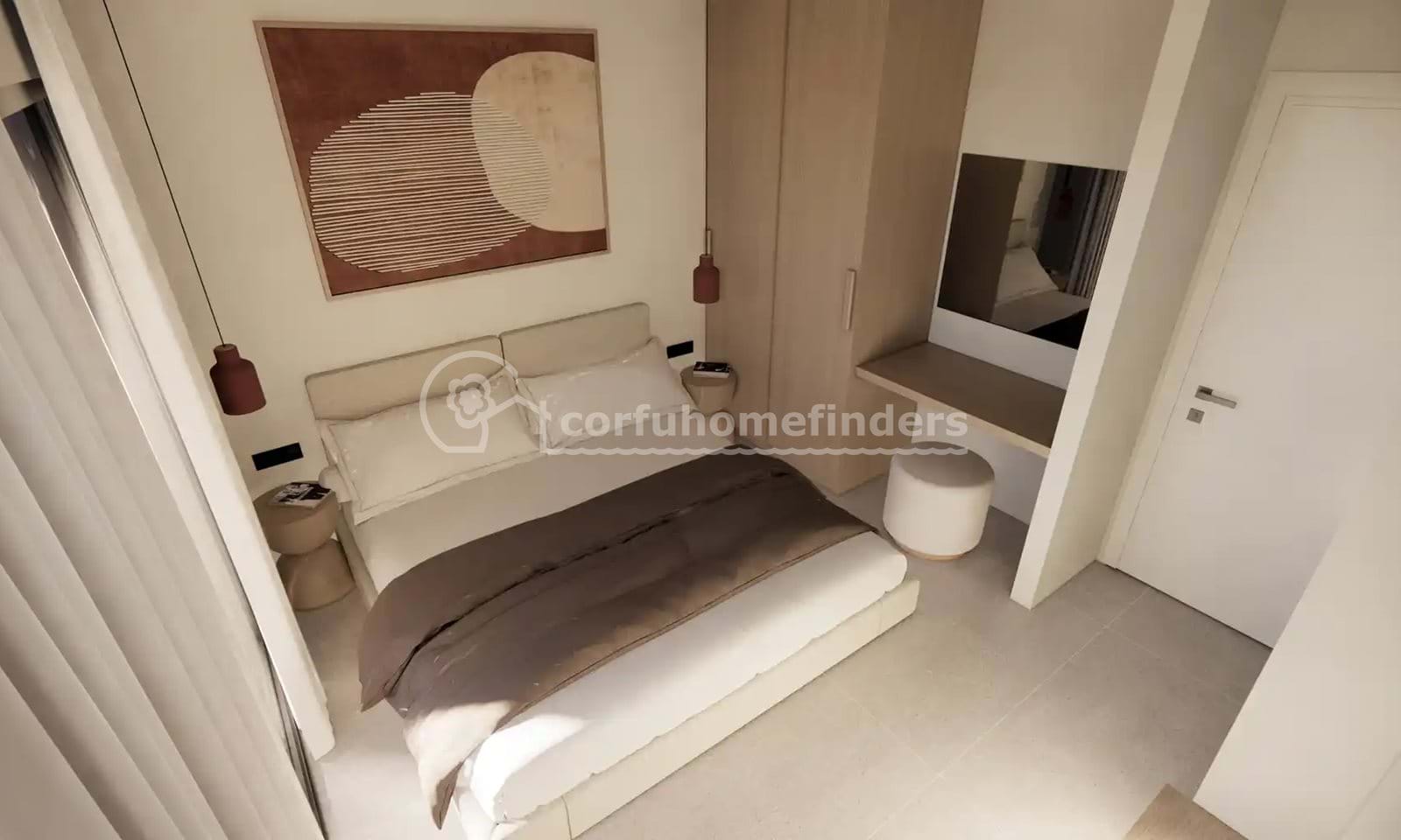 Listing photograph 16 of 21 of the house in Lefkimmi, published by Corfu Home Finders.