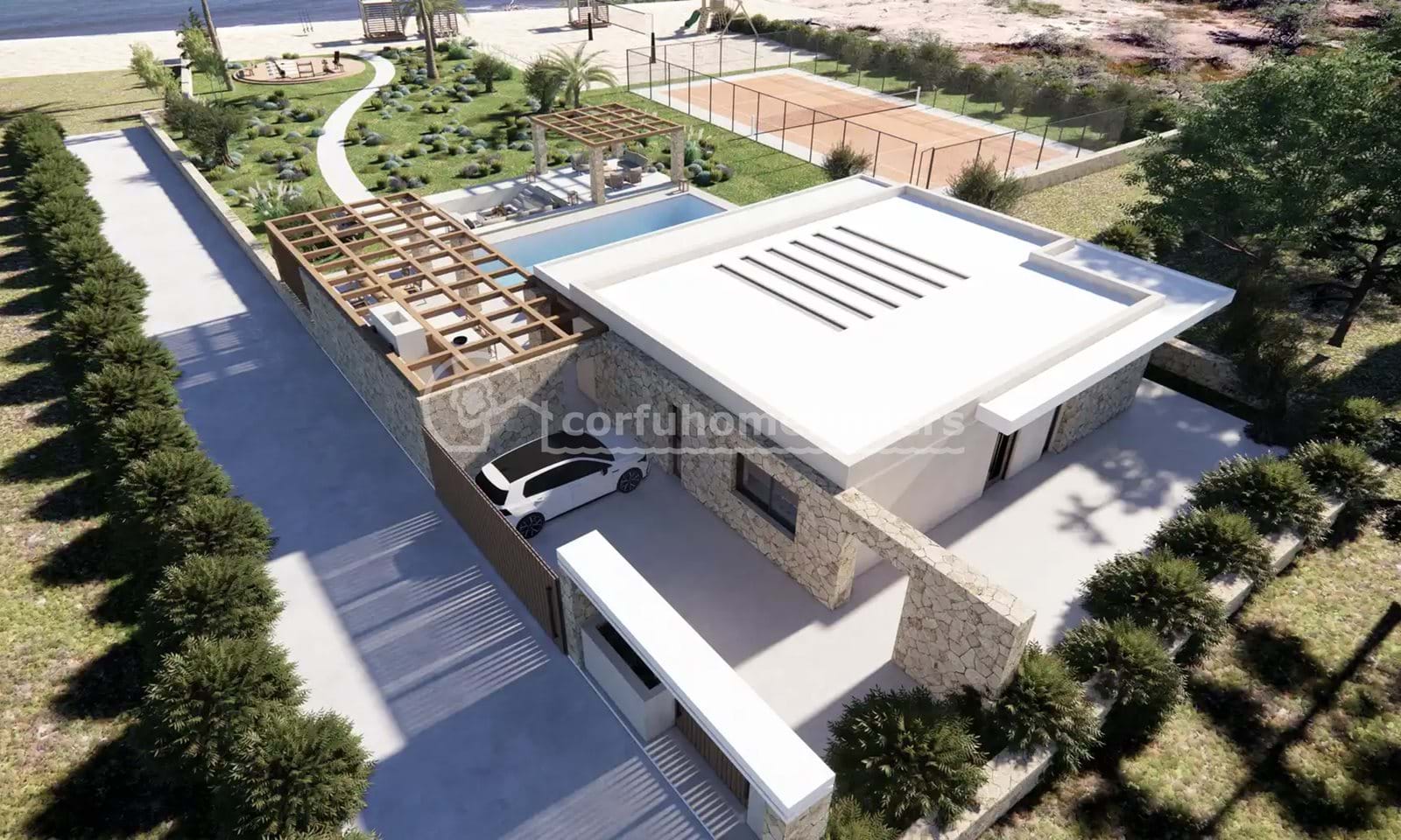 Listing photograph 4 of 21 of the house in Lefkimmi, published by Corfu Home Finders.