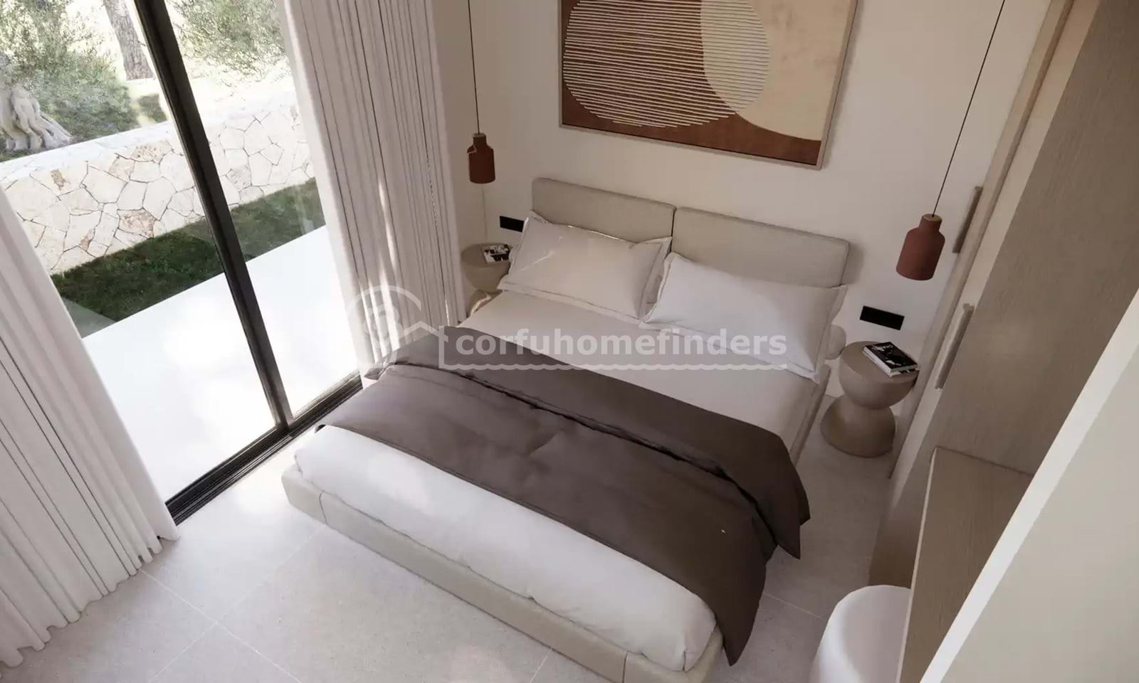 Listing photograph 18 of 21 of the house in Lefkimmi, published by Corfu Home Finders.