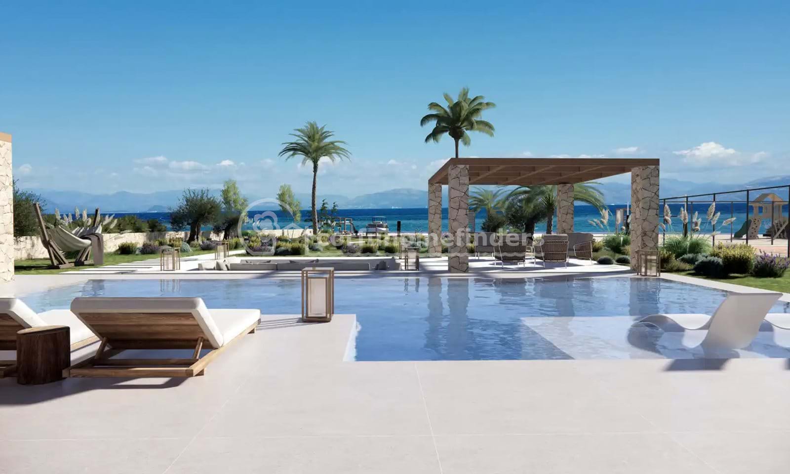 Listing photograph 2 of 21 of the house in Lefkimmi, published by Corfu Home Finders.