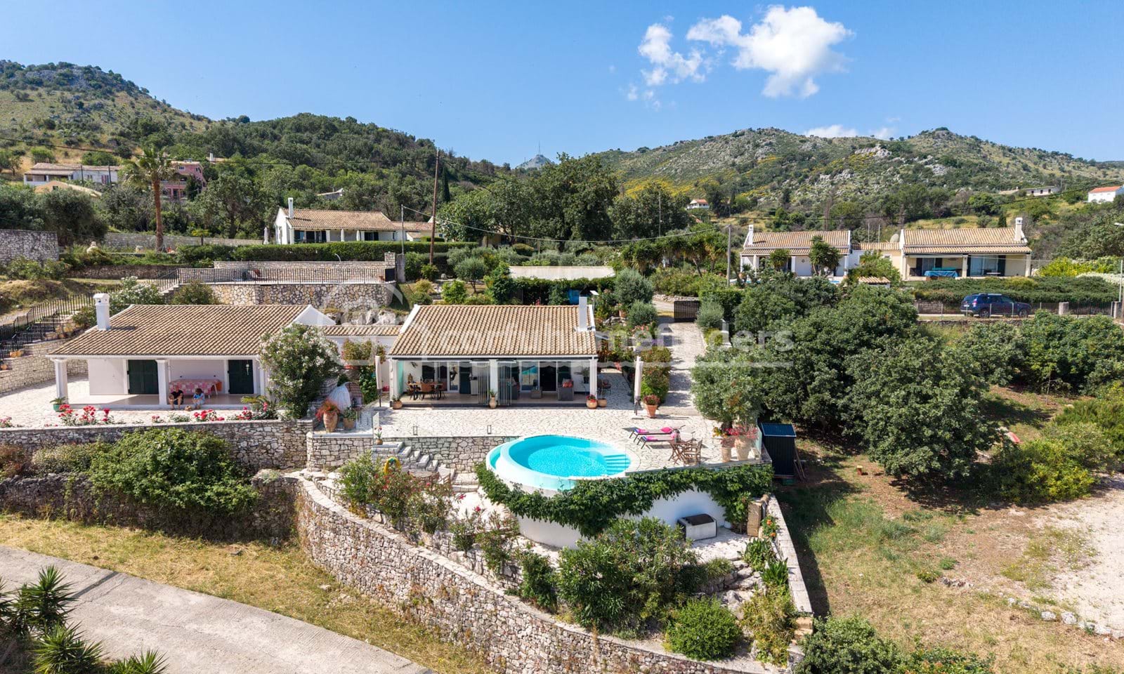 Listing photograph 19 of 19 of the house in Loutses, published by Corfu Home Finders.