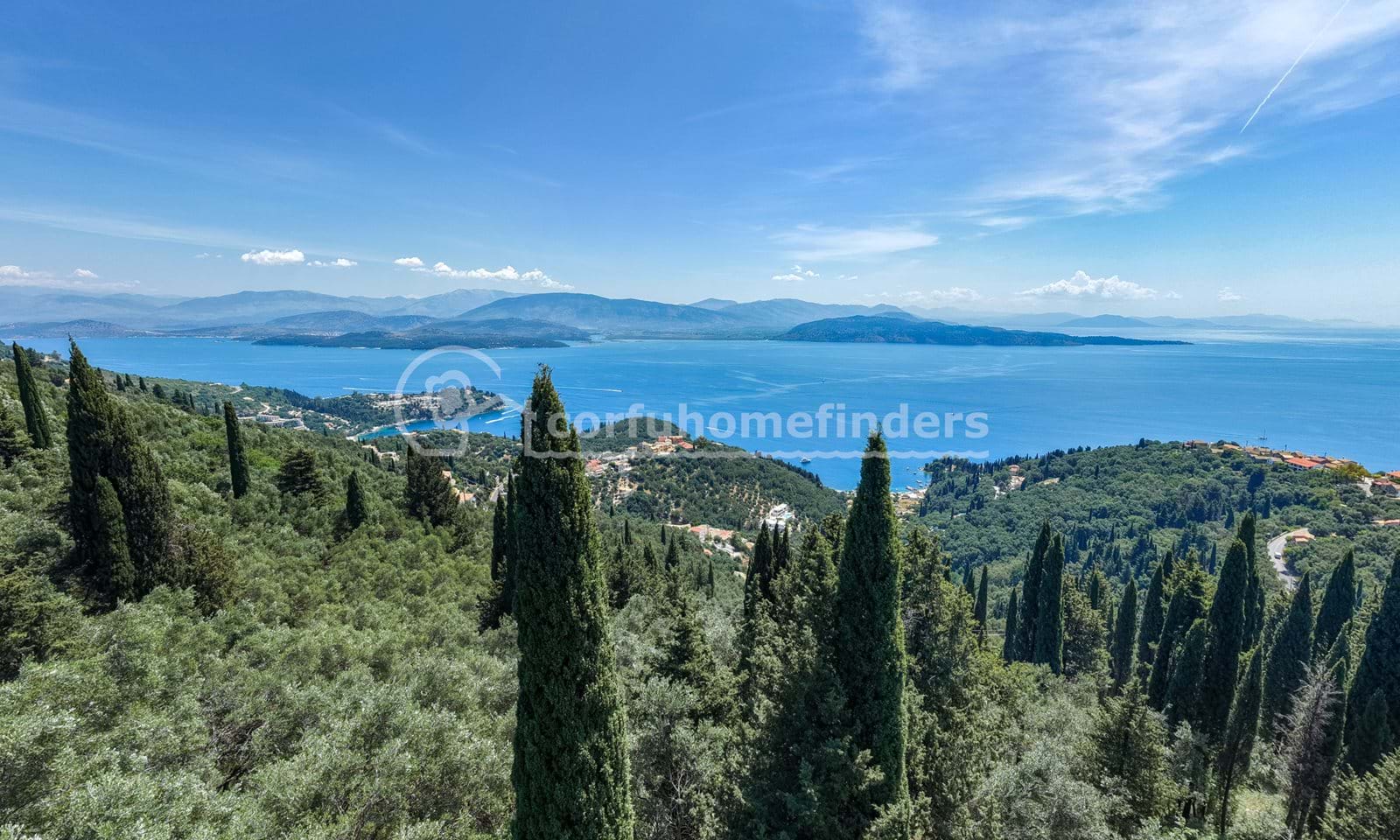 Listing photograph 4 of 6 of the land in Kentroma, published by Corfu Home Finders.