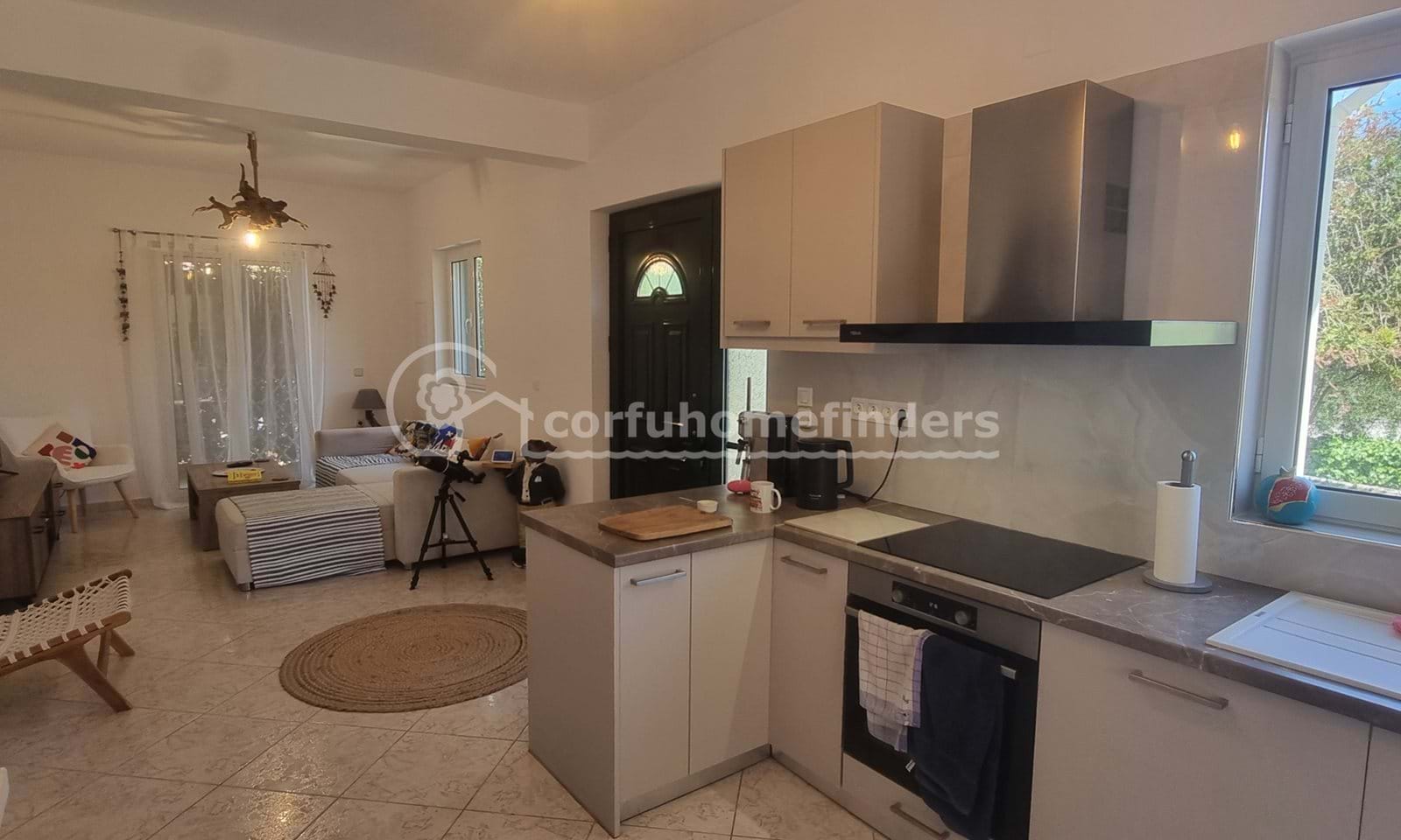 Listing photograph 8 of 15 of the house in Boukaris, published by Corfu Home Finders.